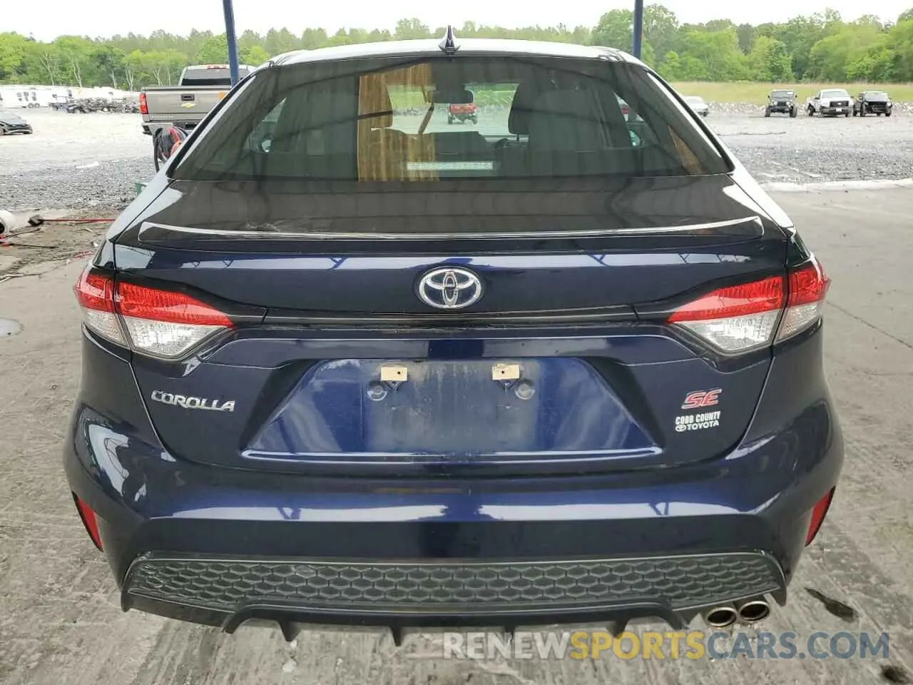 6 Photograph of a damaged car 5YFS4RCE0LP011745 TOYOTA COROLLA 2020