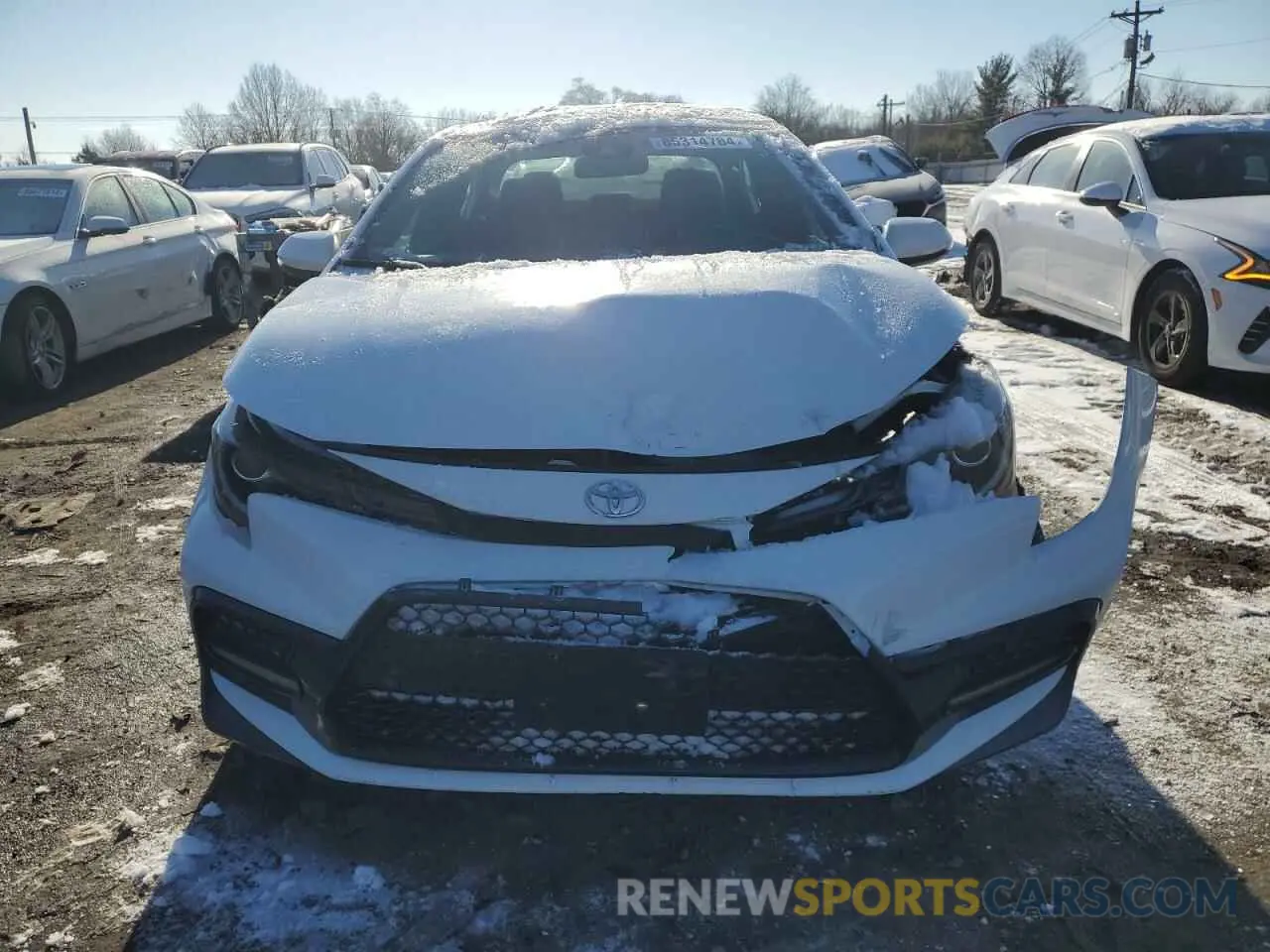 5 Photograph of a damaged car 5YFS4RCE0LP016511 TOYOTA COROLLA 2020