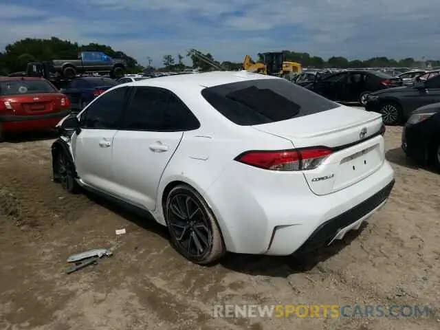 3 Photograph of a damaged car 5YFS4RCE0LP018405 TOYOTA COROLLA 2020