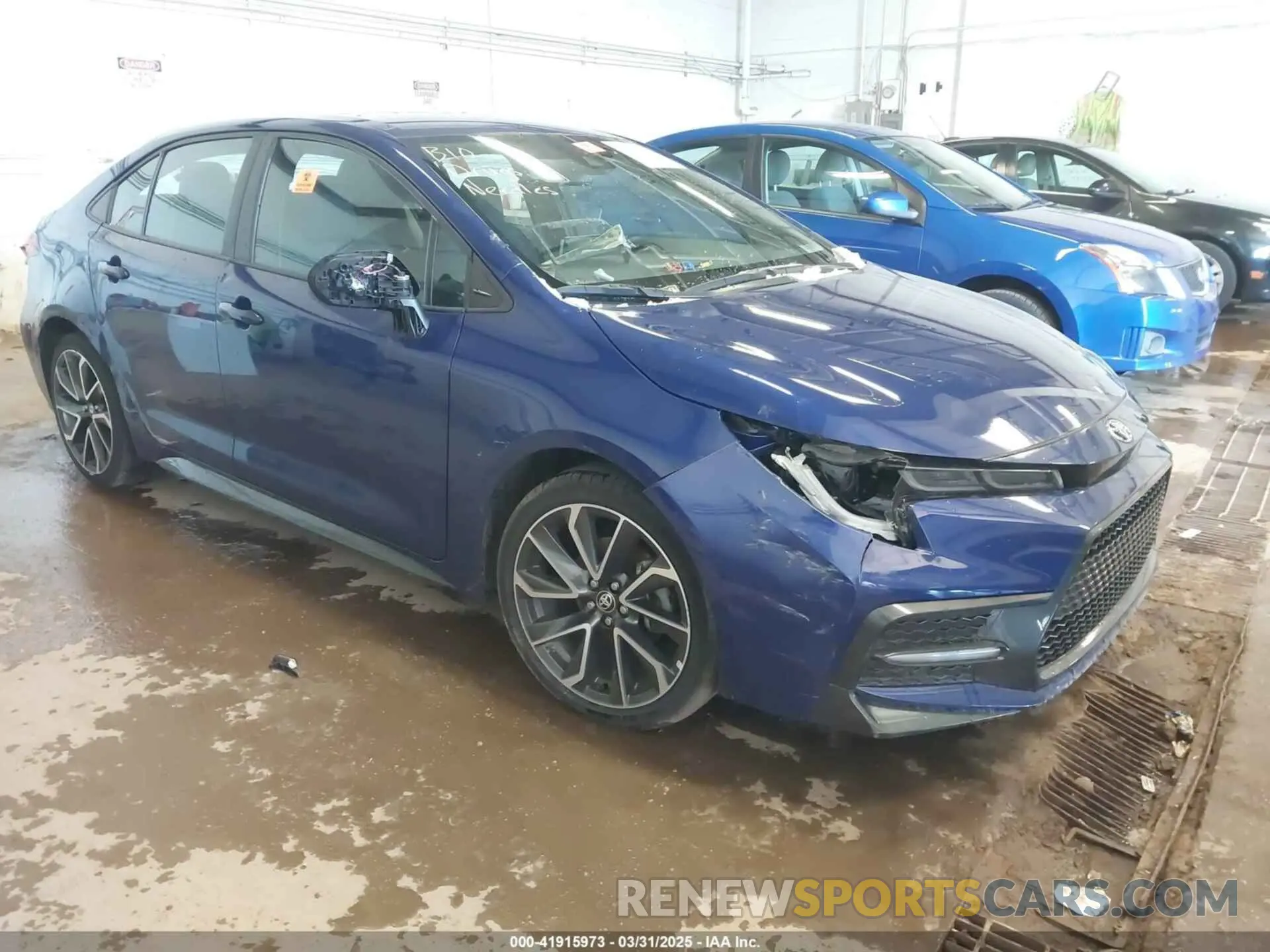 1 Photograph of a damaged car 5YFS4RCE0LP028478 TOYOTA COROLLA 2020