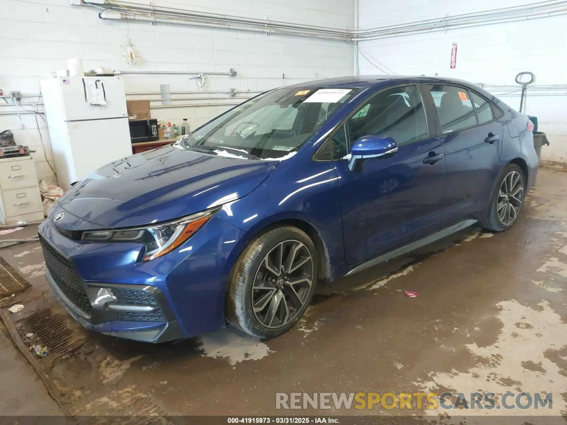 2 Photograph of a damaged car 5YFS4RCE0LP028478 TOYOTA COROLLA 2020