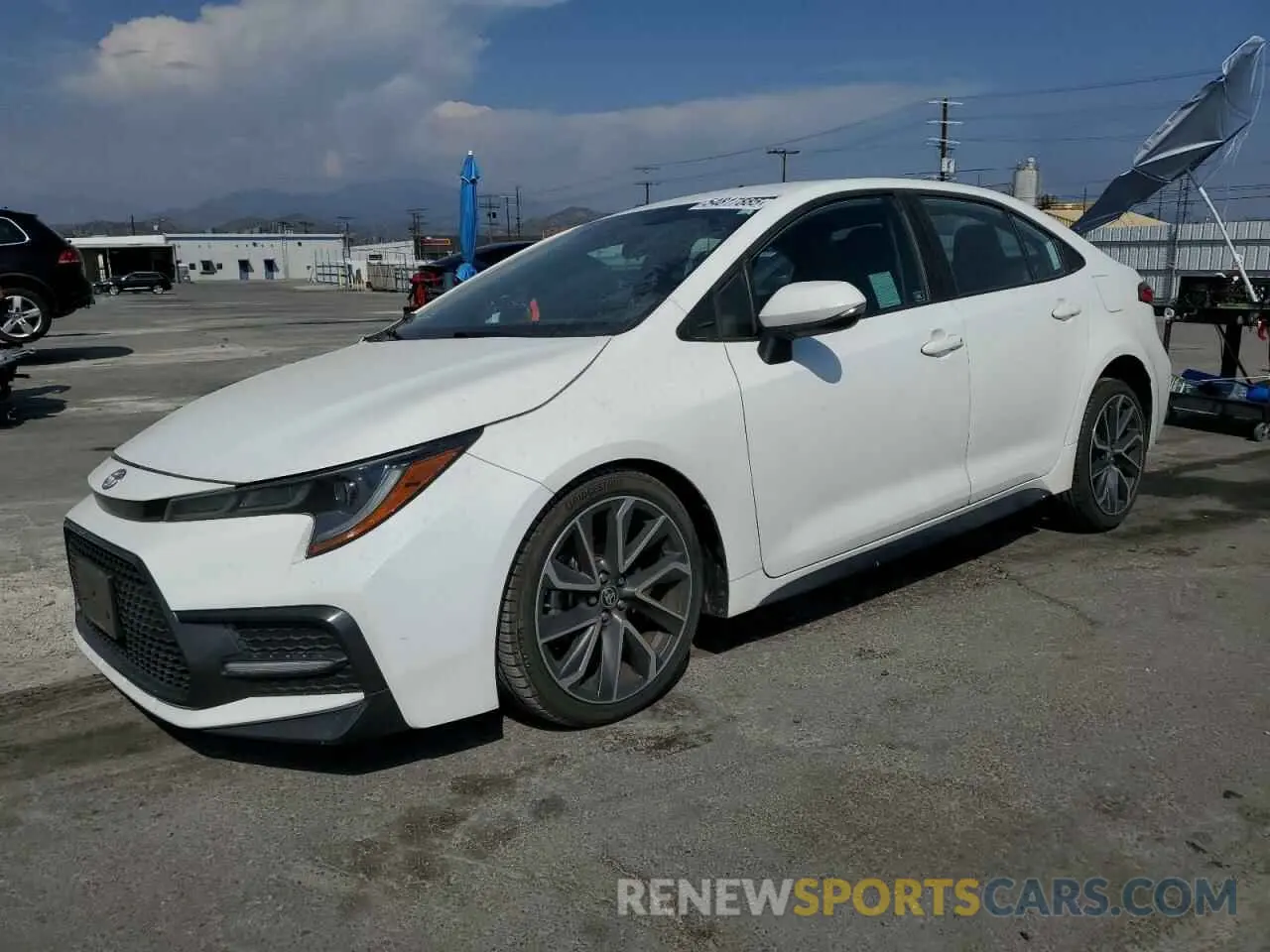 1 Photograph of a damaged car 5YFS4RCE0LP036841 TOYOTA COROLLA 2020