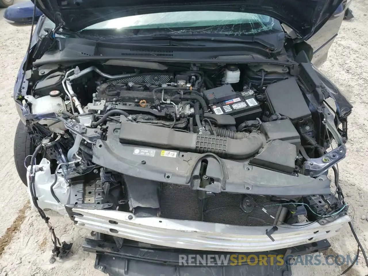 11 Photograph of a damaged car 5YFS4RCE0LP039254 TOYOTA COROLLA 2020