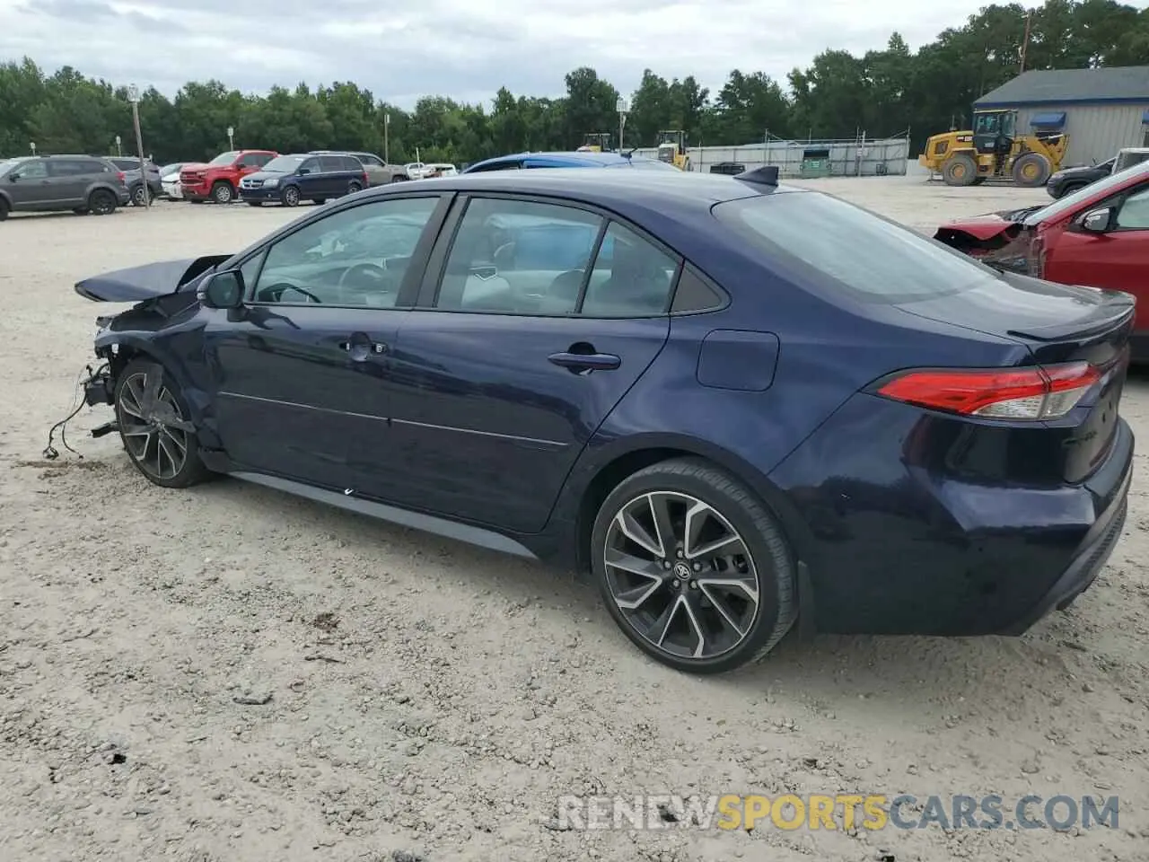 2 Photograph of a damaged car 5YFS4RCE0LP039254 TOYOTA COROLLA 2020