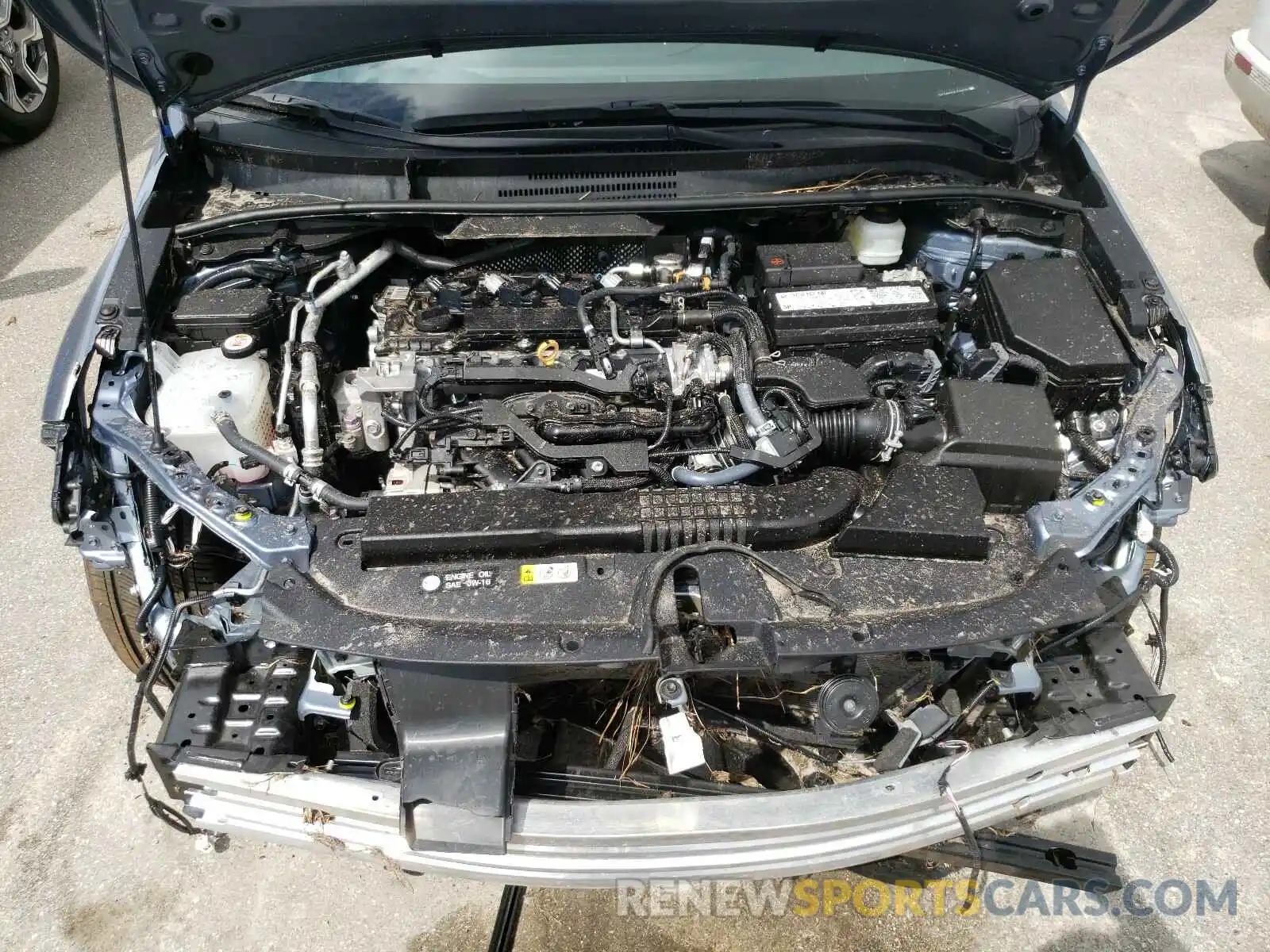 7 Photograph of a damaged car 5YFS4RCE0LP040355 TOYOTA COROLLA 2020