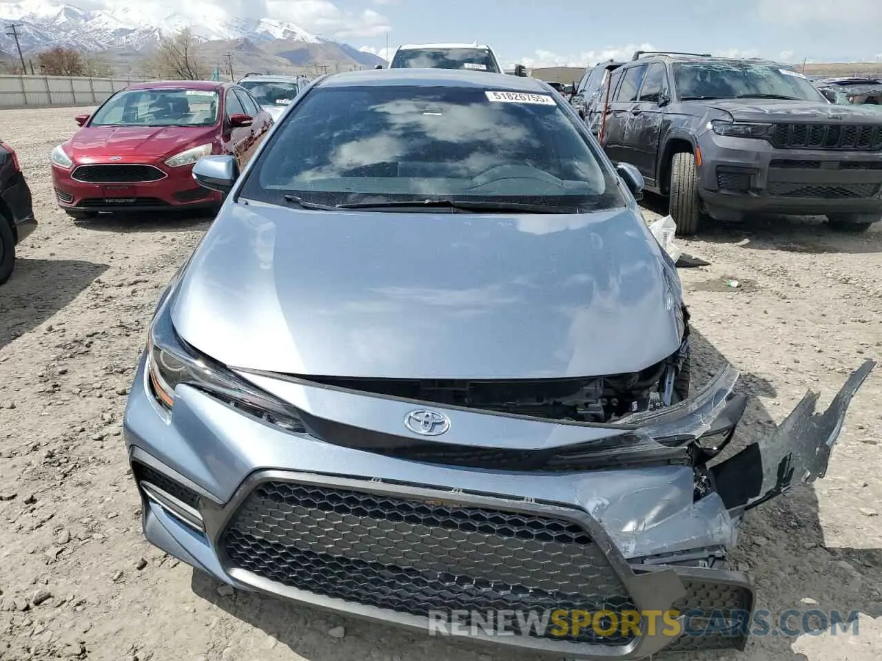 5 Photograph of a damaged car 5YFS4RCE0LP042168 TOYOTA COROLLA 2020