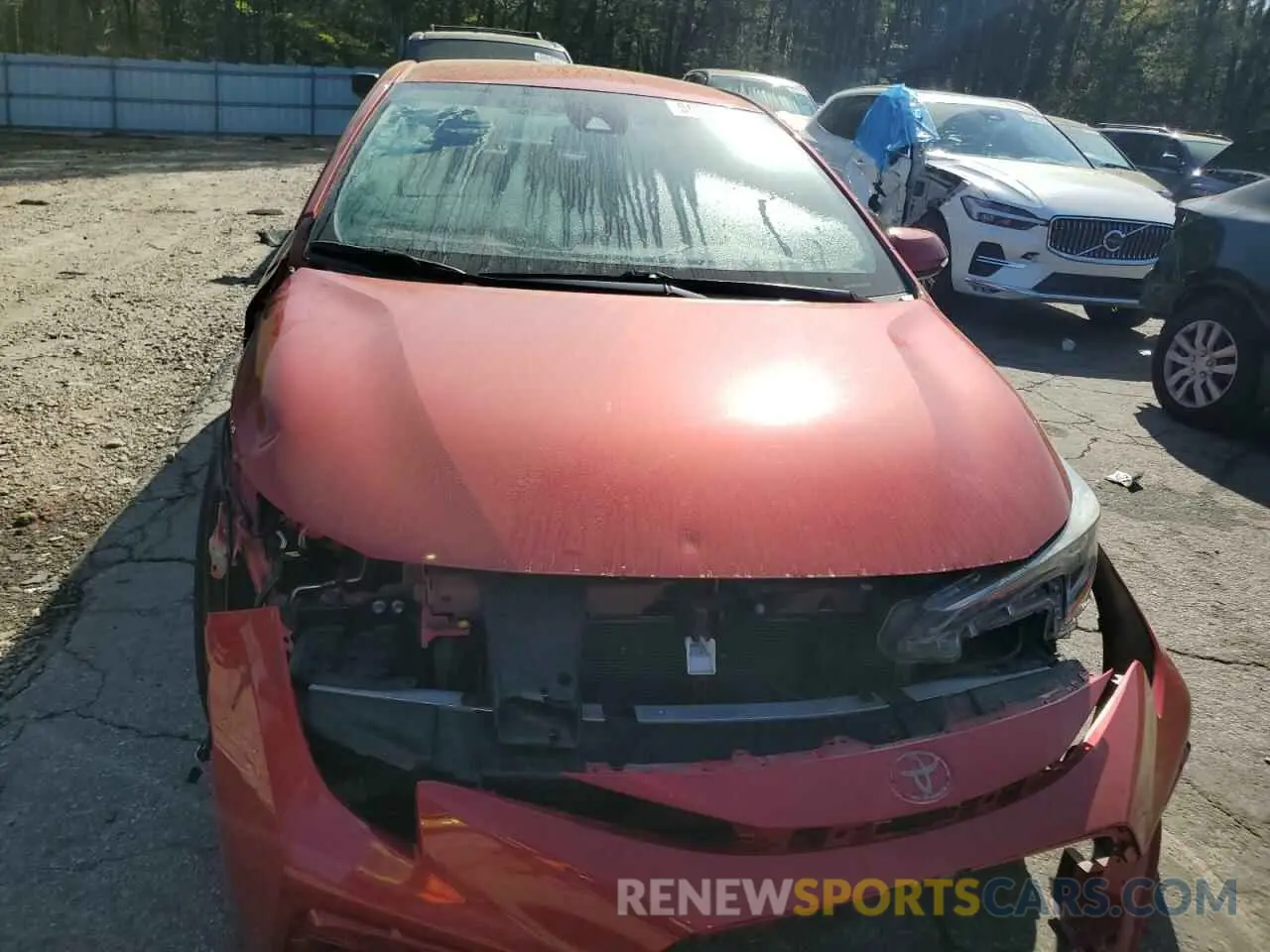 5 Photograph of a damaged car 5YFS4RCE0LP047905 TOYOTA COROLLA 2020