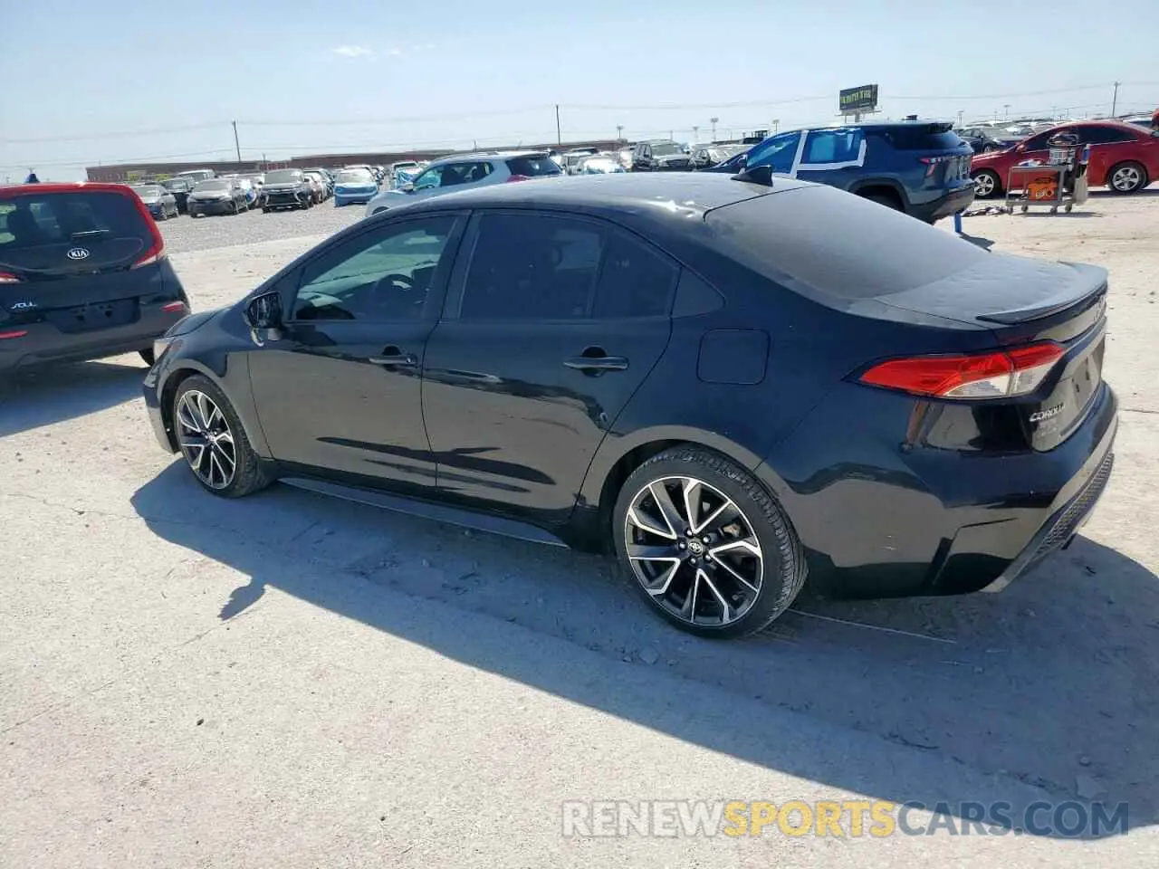 2 Photograph of a damaged car 5YFS4RCE0LP052764 TOYOTA COROLLA 2020