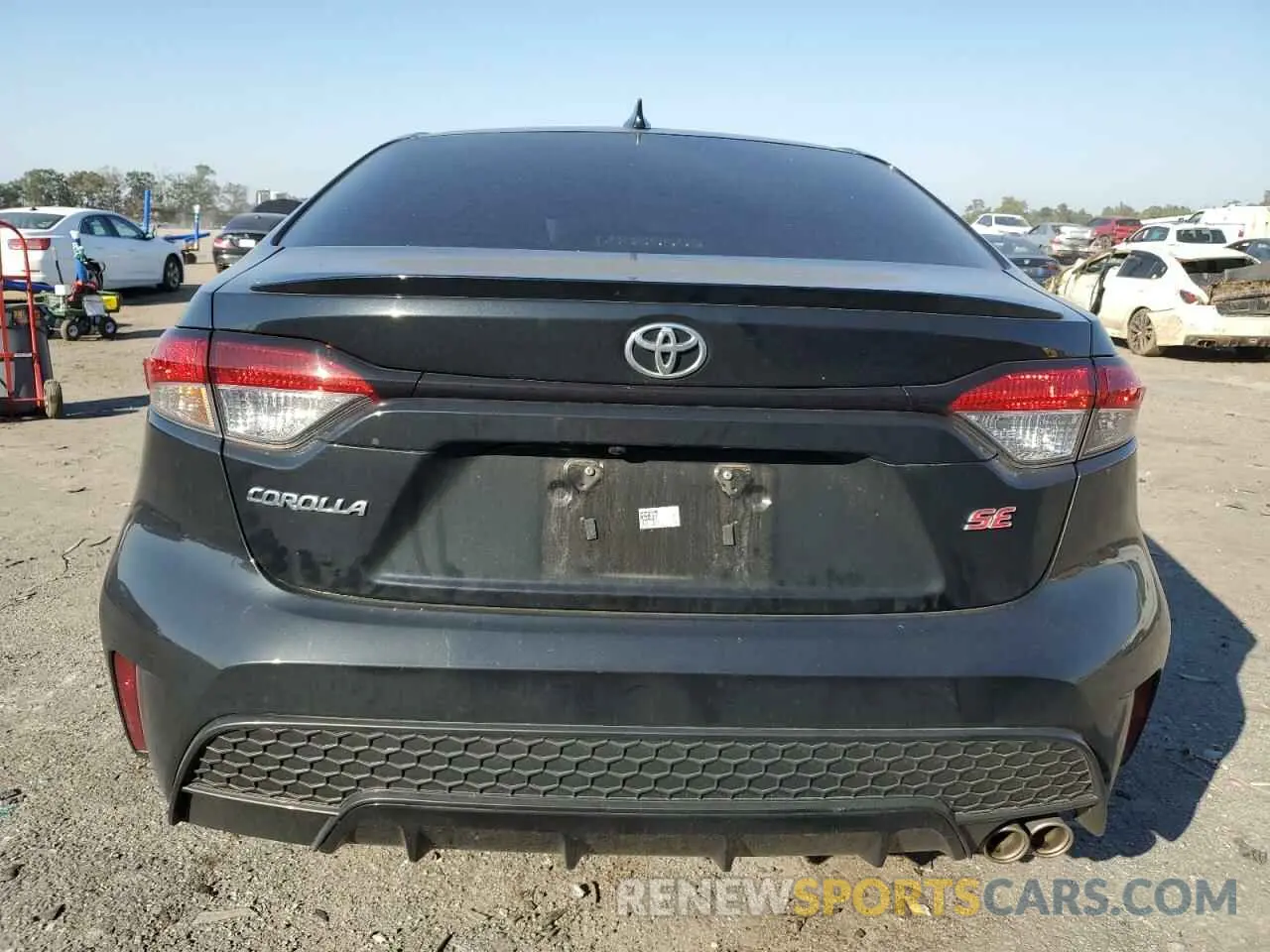 6 Photograph of a damaged car 5YFS4RCE1LP027288 TOYOTA COROLLA 2020