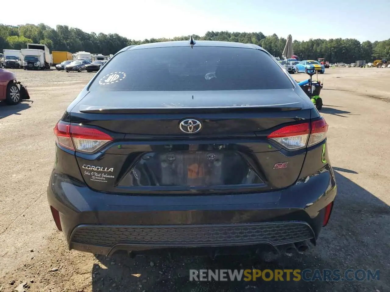 6 Photograph of a damaged car 5YFS4RCE1LP030627 TOYOTA COROLLA 2020