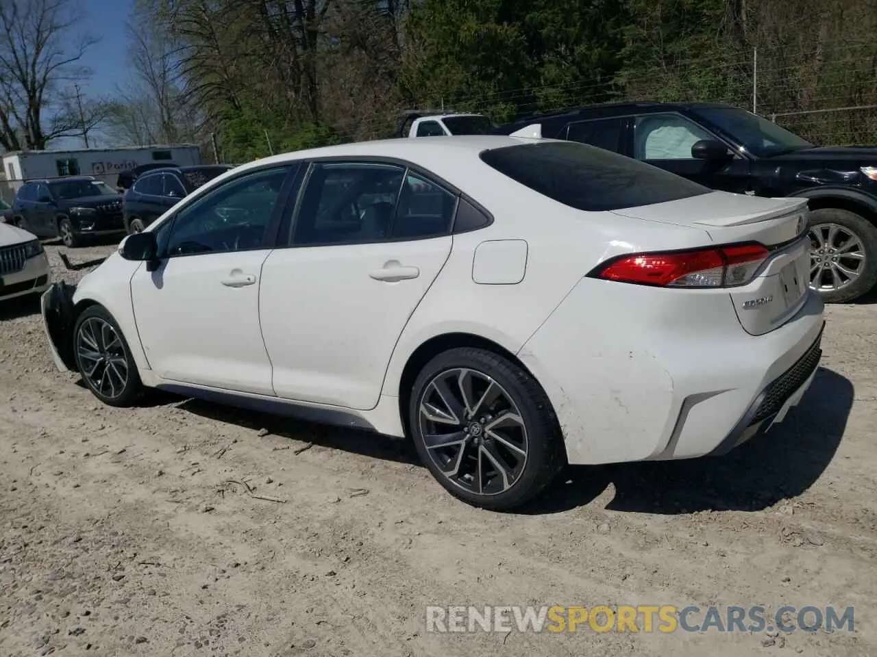2 Photograph of a damaged car 5YFS4RCE1LP041658 TOYOTA COROLLA 2020