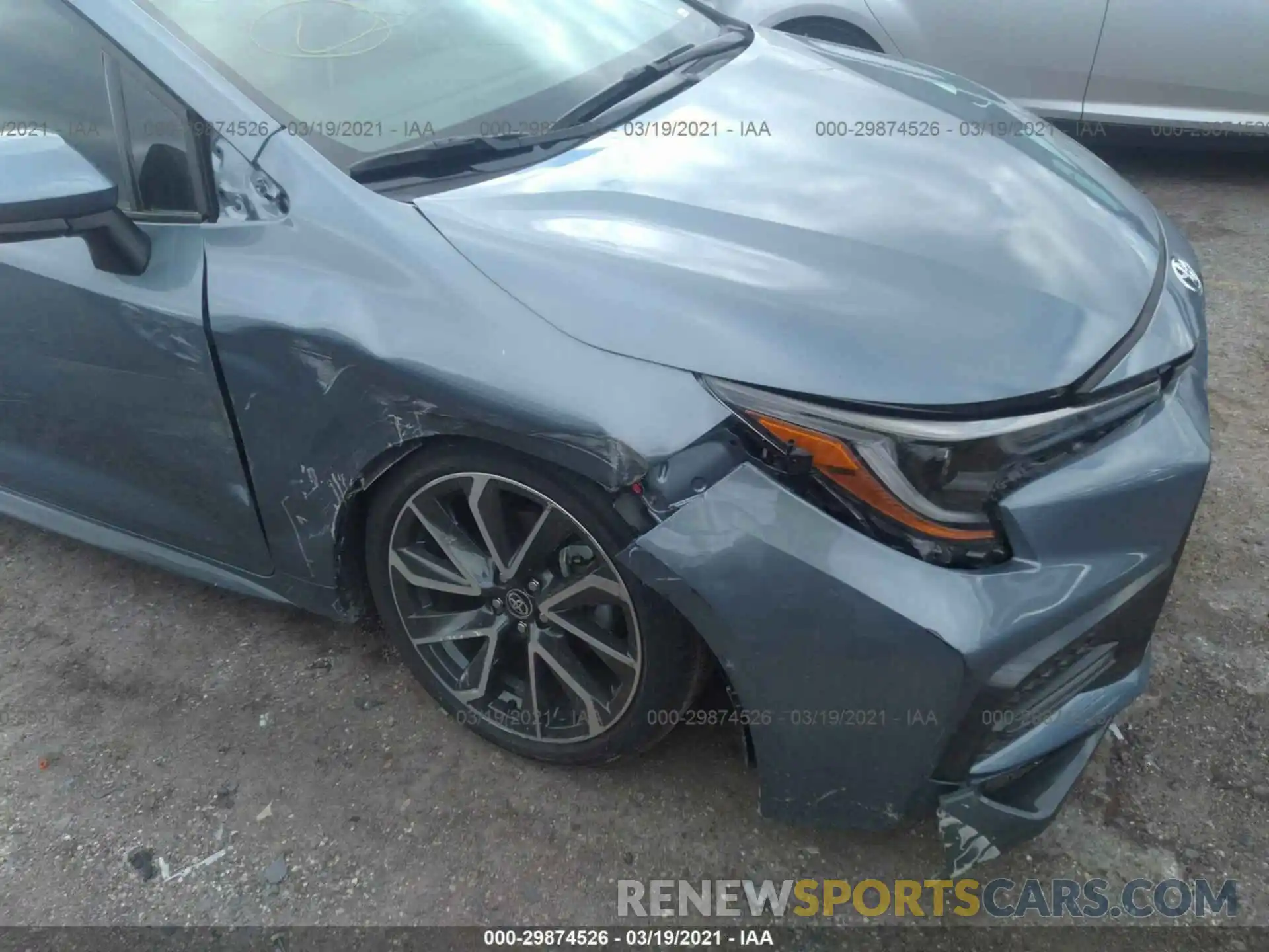 6 Photograph of a damaged car 5YFS4RCE1LP042230 TOYOTA COROLLA 2020