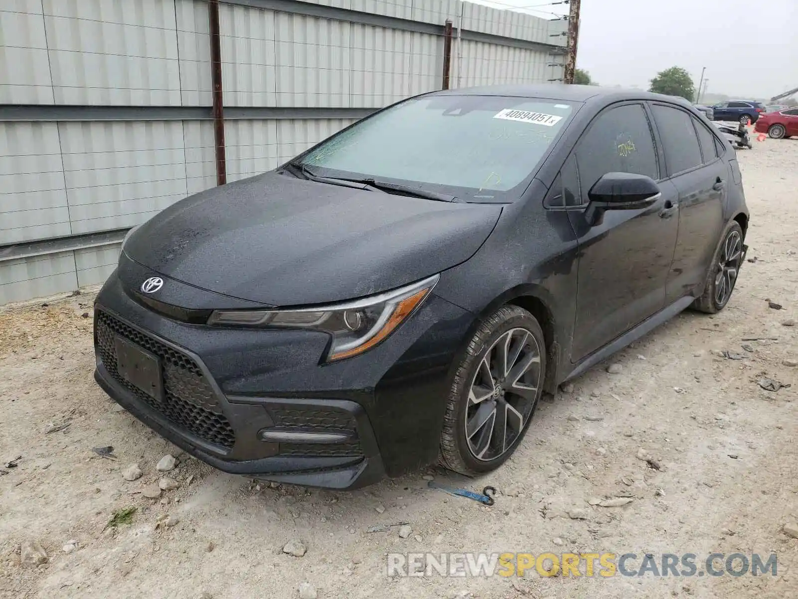 2 Photograph of a damaged car 5YFS4RCE1LP044754 TOYOTA COROLLA 2020