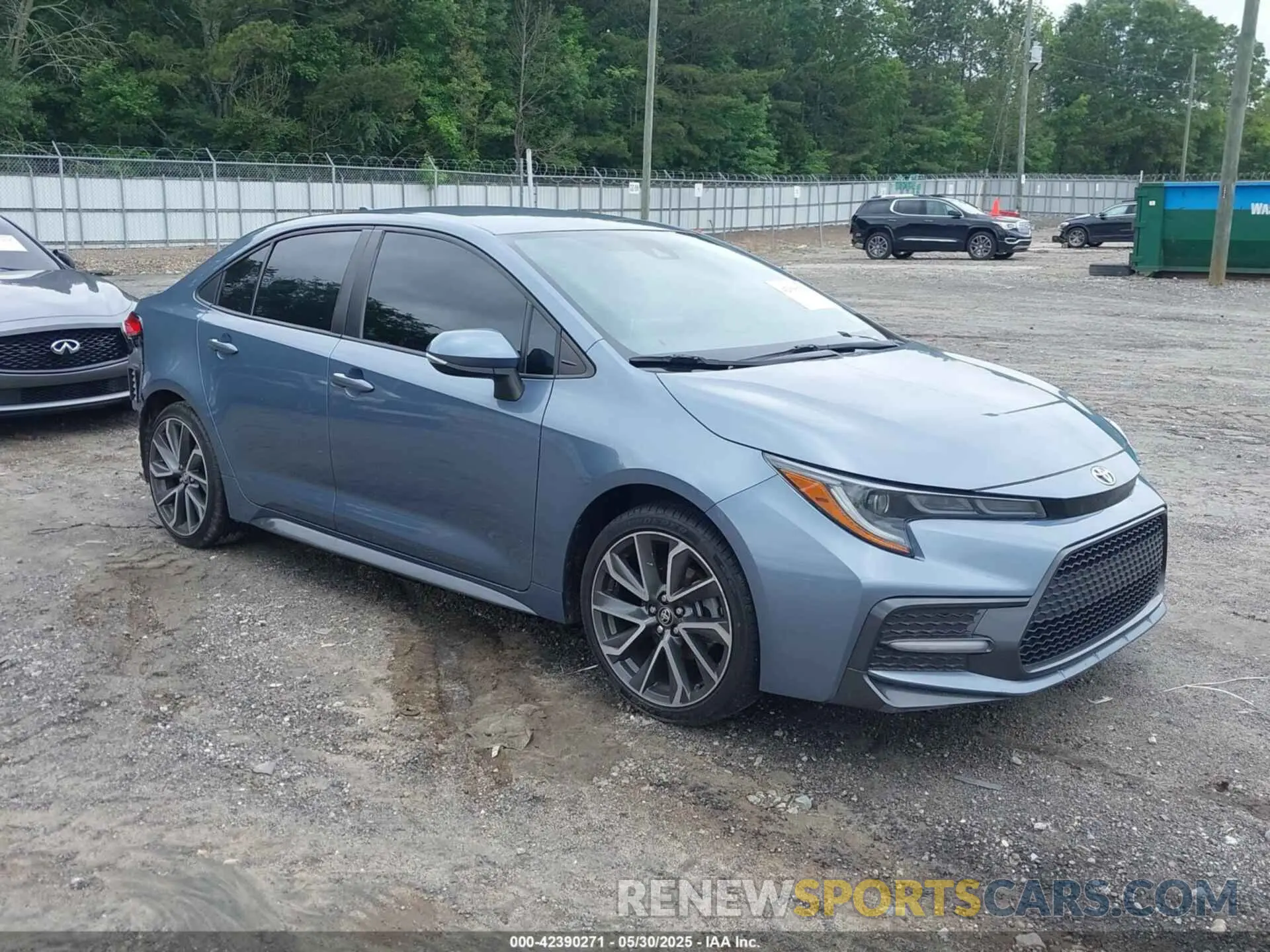1 Photograph of a damaged car 5YFS4RCE1LP057357 TOYOTA COROLLA 2020