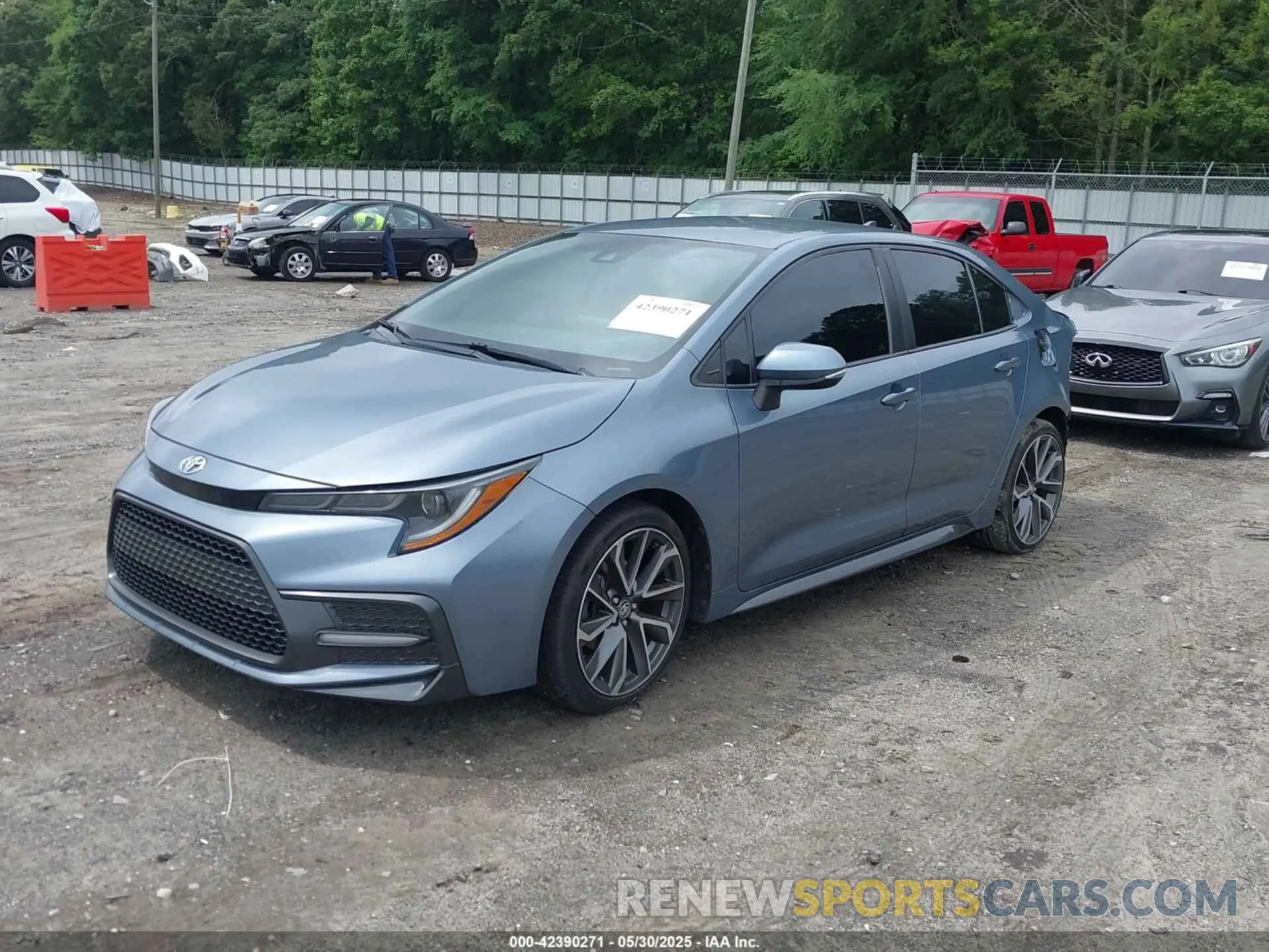 2 Photograph of a damaged car 5YFS4RCE1LP057357 TOYOTA COROLLA 2020