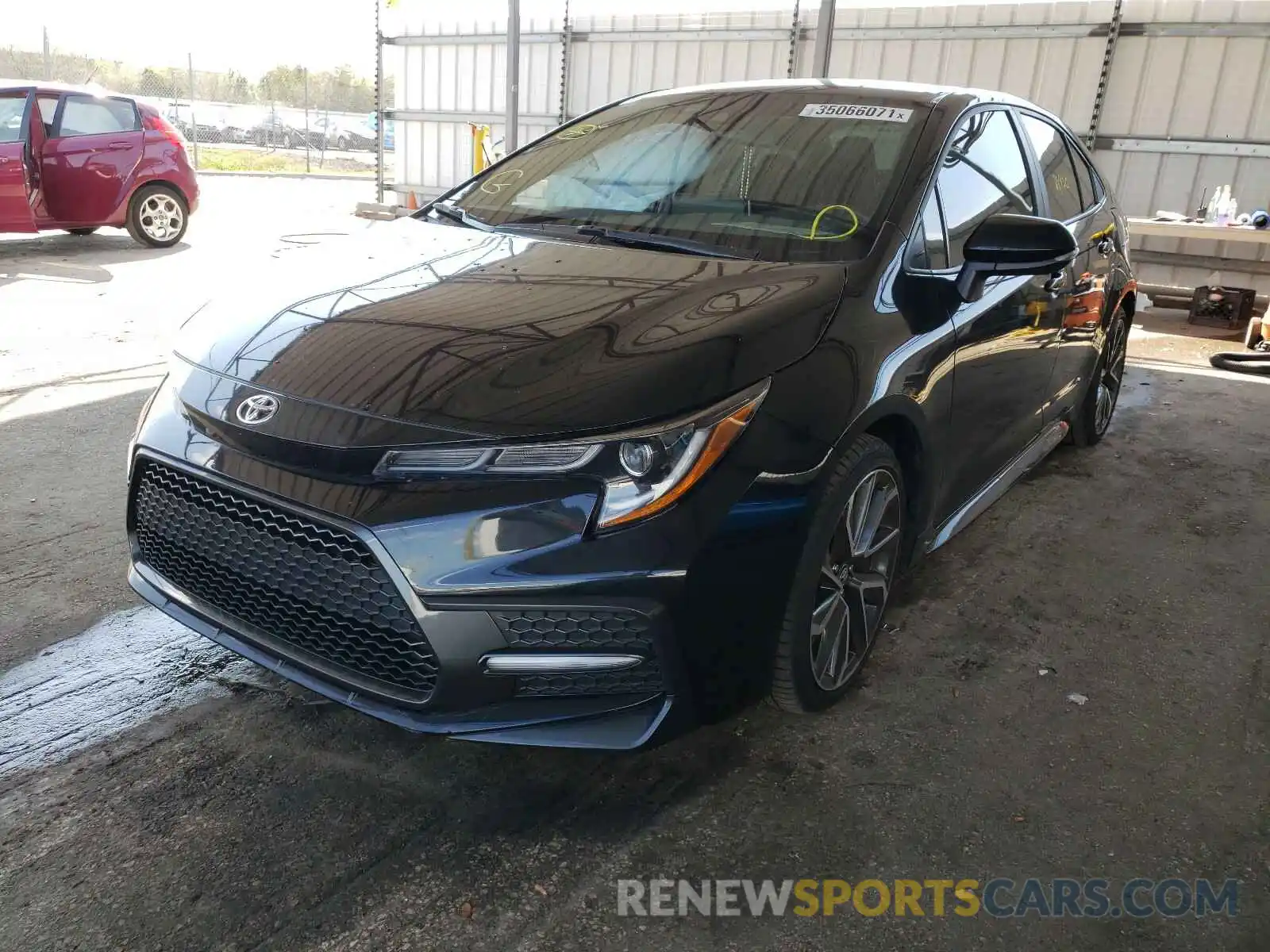 2 Photograph of a damaged car 5YFS4RCE2LP024965 TOYOTA COROLLA 2020