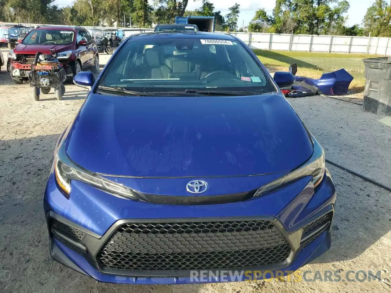 5 Photograph of a damaged car 5YFS4RCE2LP026053 TOYOTA COROLLA 2020