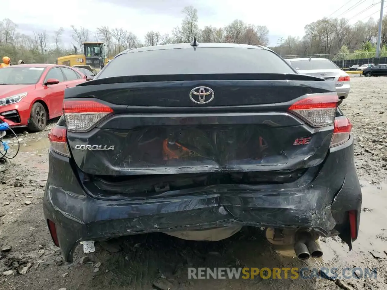 6 Photograph of a damaged car 5YFS4RCE2LP032726 TOYOTA COROLLA 2020