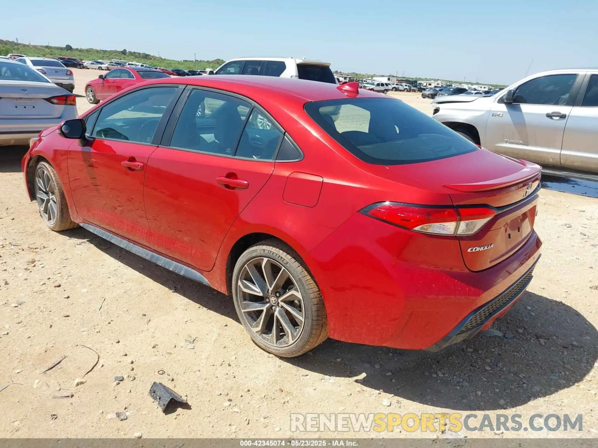 3 Photograph of a damaged car 5YFS4RCE2LP037201 TOYOTA COROLLA 2020