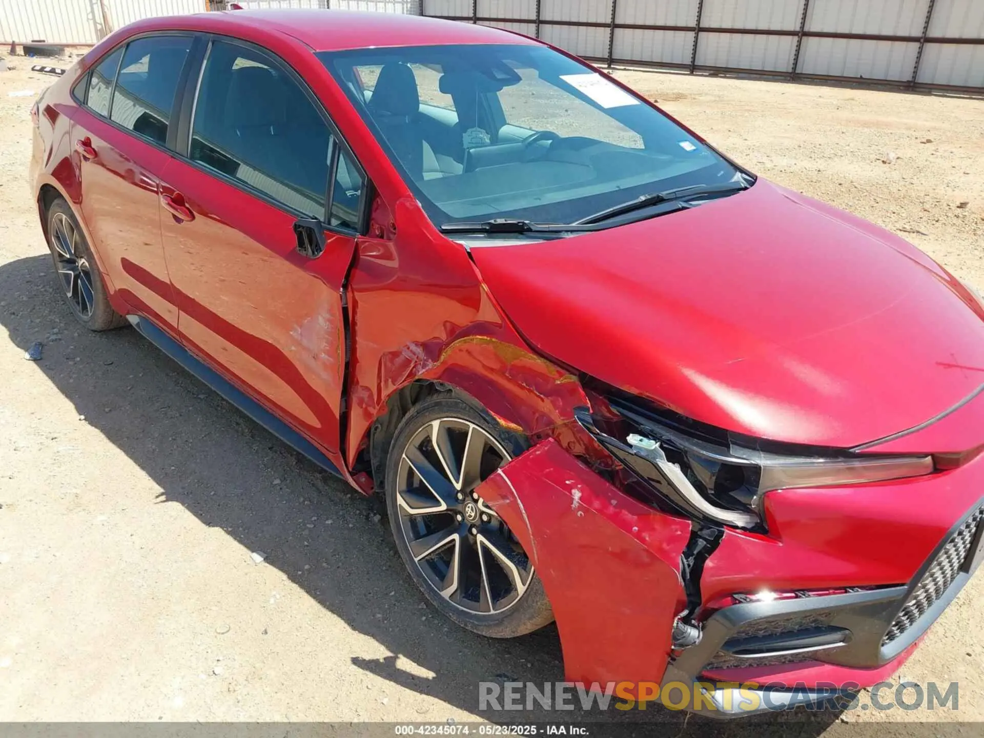6 Photograph of a damaged car 5YFS4RCE2LP037201 TOYOTA COROLLA 2020