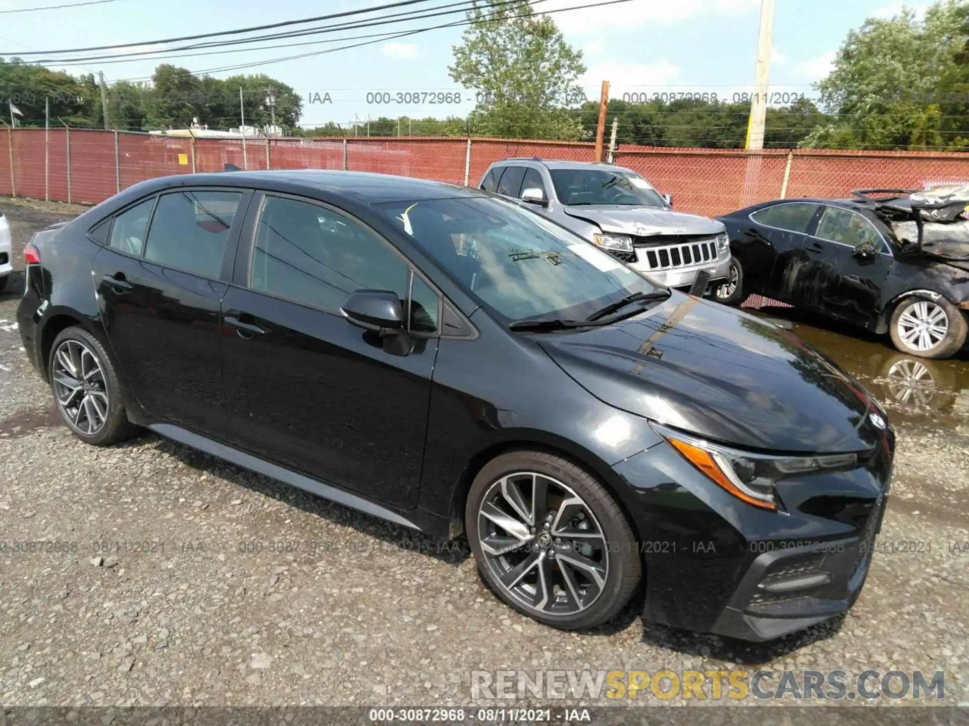 1 Photograph of a damaged car 5YFS4RCE2LP041653 TOYOTA COROLLA 2020