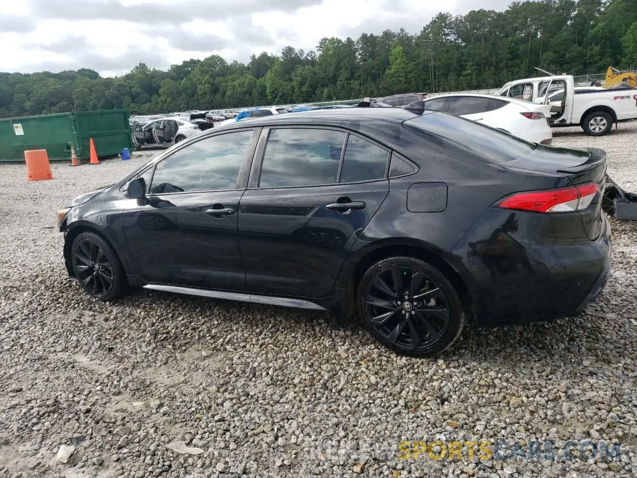 2 Photograph of a damaged car 5YFS4RCE2LP044651 TOYOTA COROLLA 2020