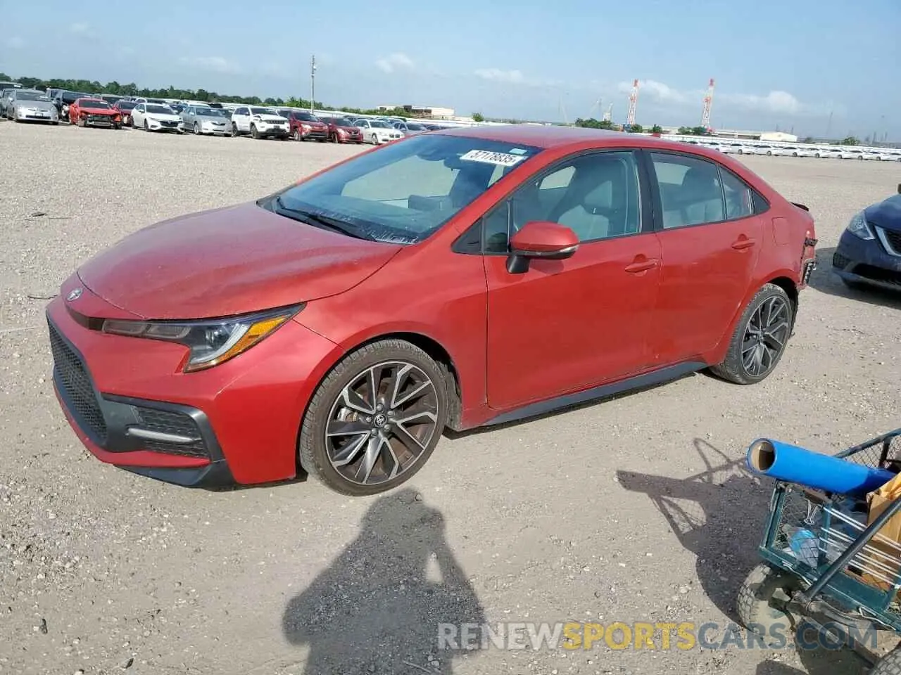 1 Photograph of a damaged car 5YFS4RCE2LP048294 TOYOTA COROLLA 2020