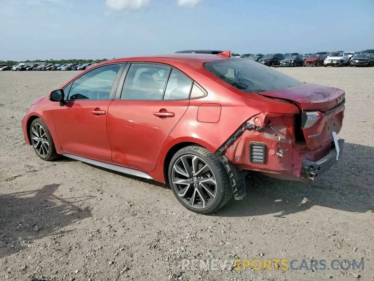 2 Photograph of a damaged car 5YFS4RCE2LP048294 TOYOTA COROLLA 2020