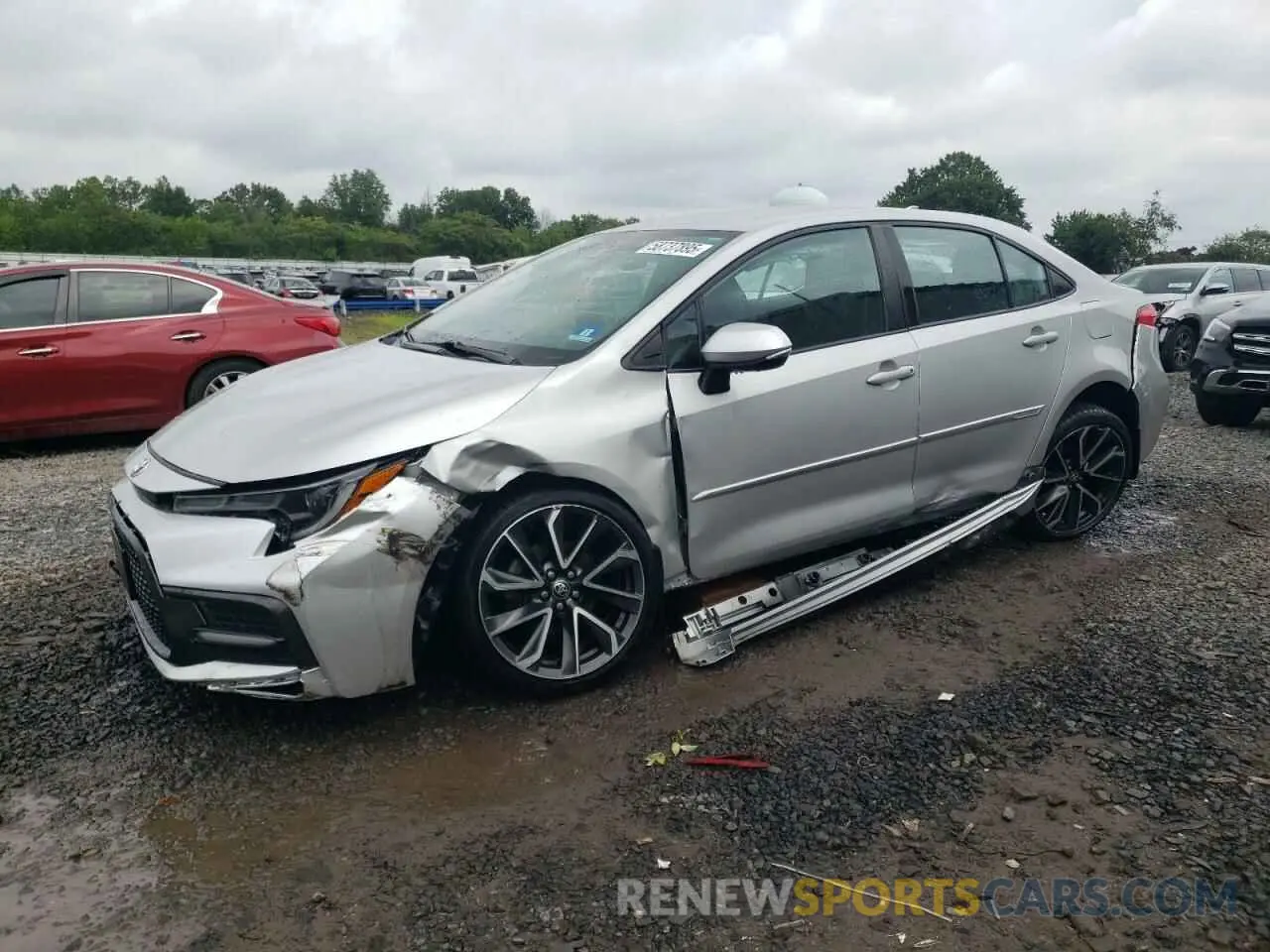 1 Photograph of a damaged car 5YFS4RCE2LP050272 TOYOTA COROLLA 2020