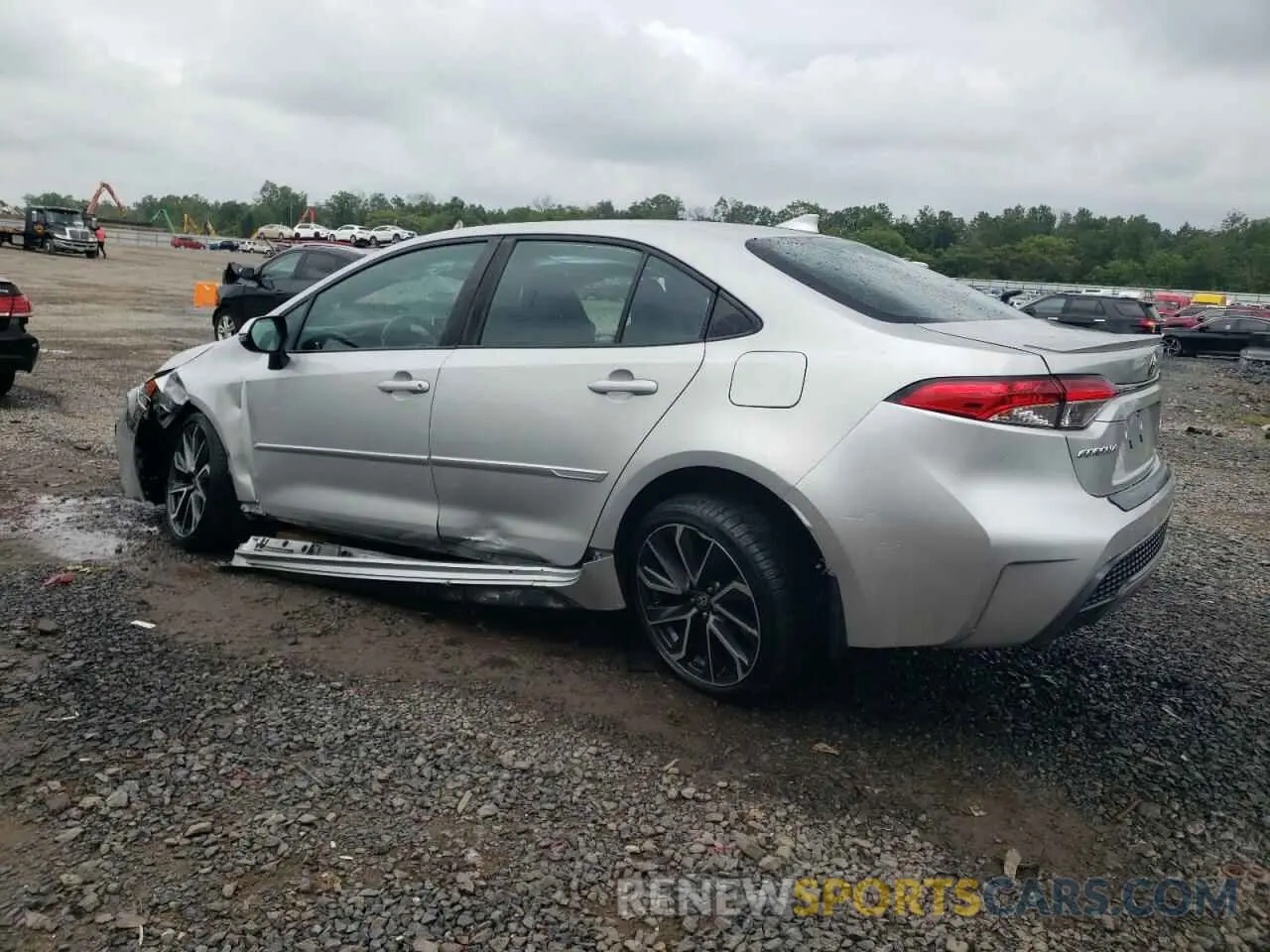 2 Photograph of a damaged car 5YFS4RCE2LP050272 TOYOTA COROLLA 2020