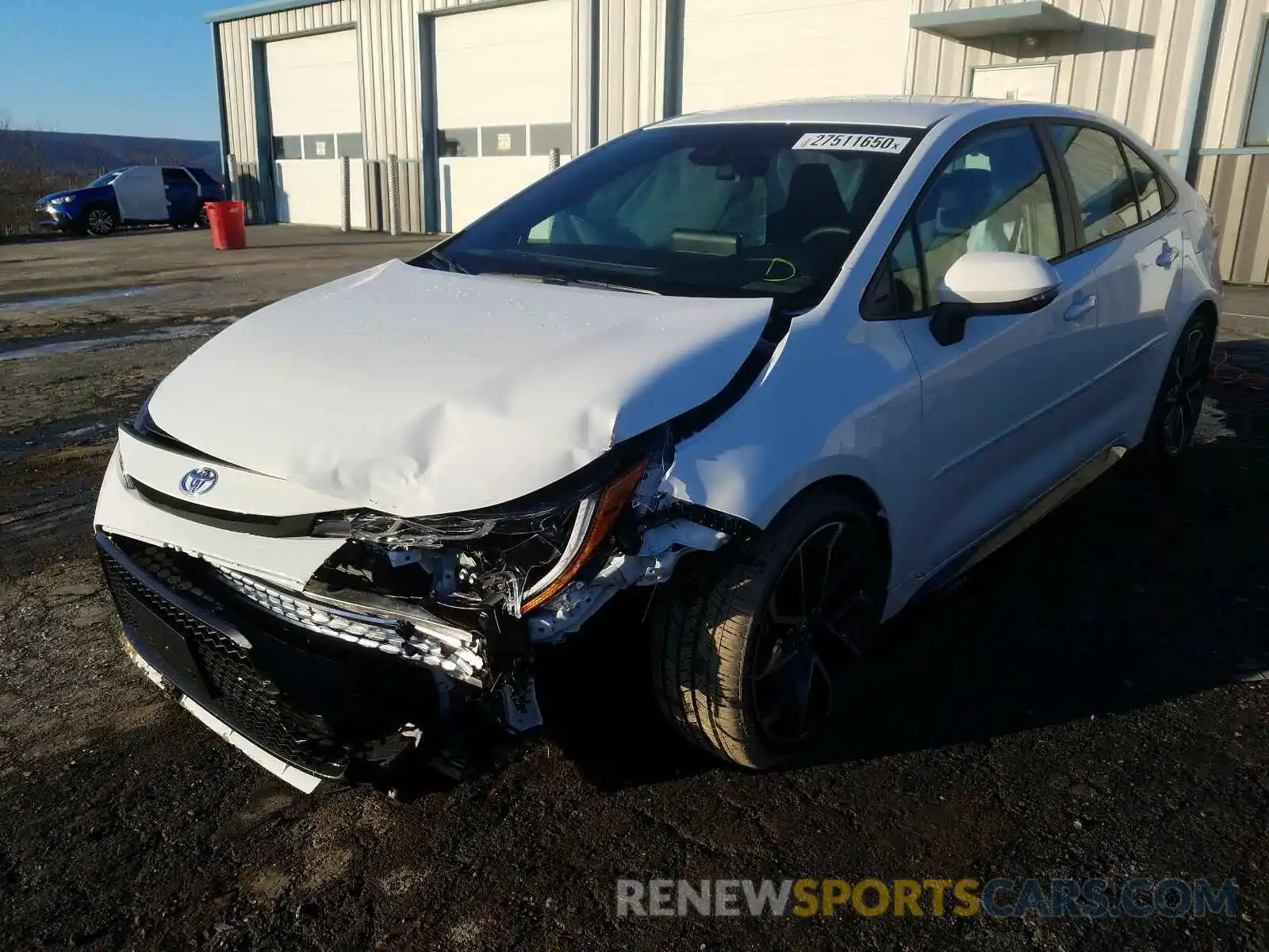 2 Photograph of a damaged car 5YFS4RCE3LP023131 TOYOTA COROLLA 2020