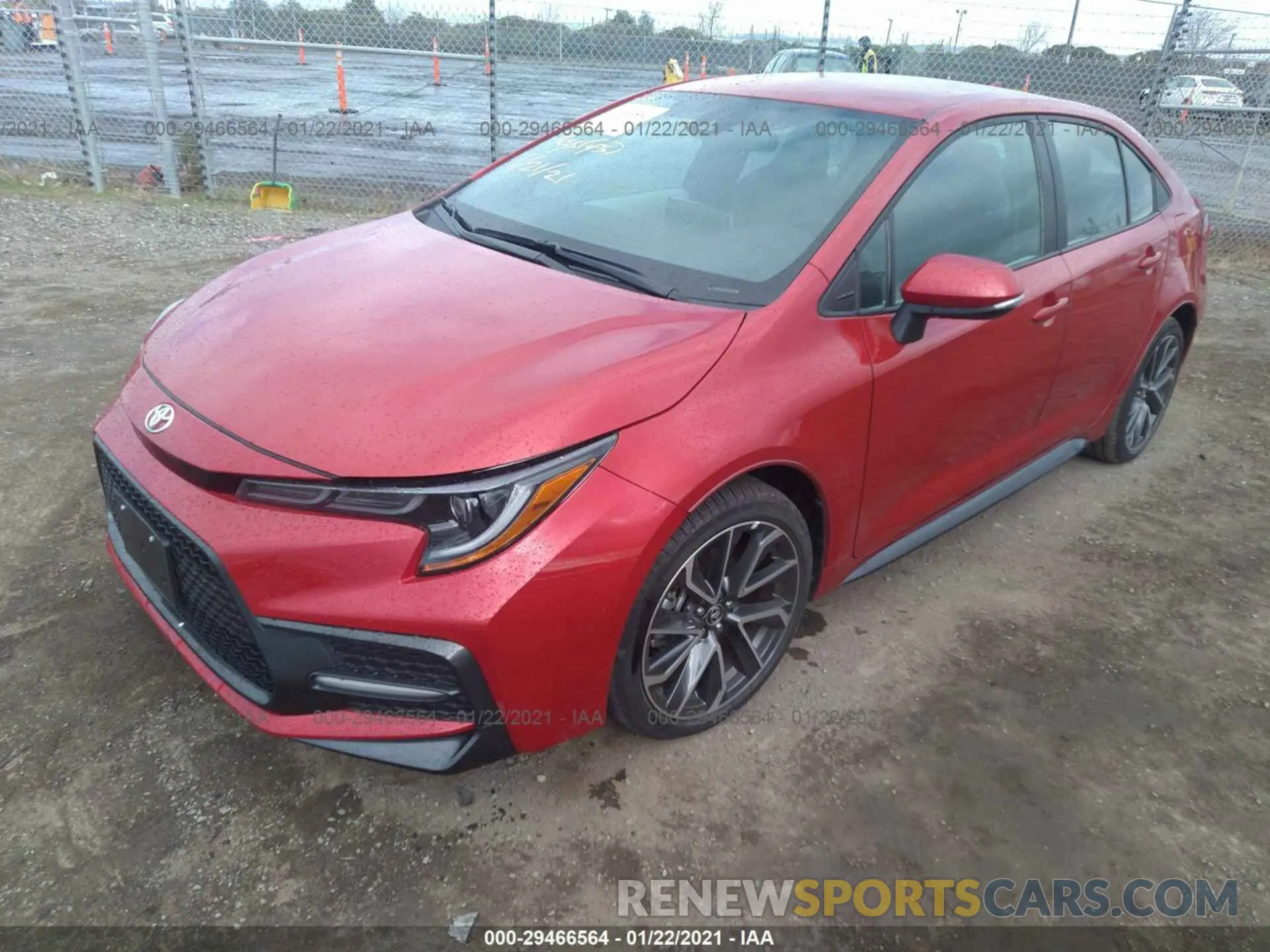 2 Photograph of a damaged car 5YFS4RCE3LP024778 TOYOTA COROLLA 2020