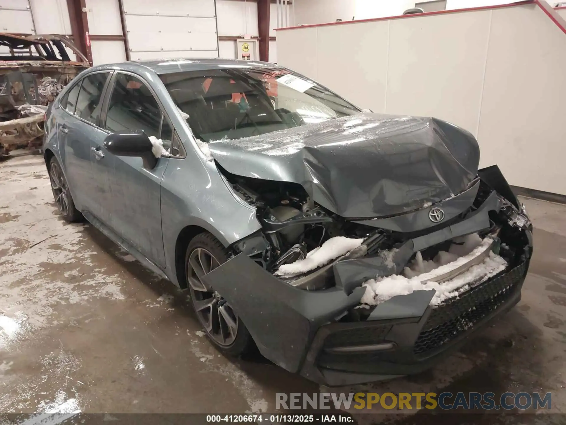 1 Photograph of a damaged car 5YFS4RCE3LP031312 TOYOTA COROLLA 2020