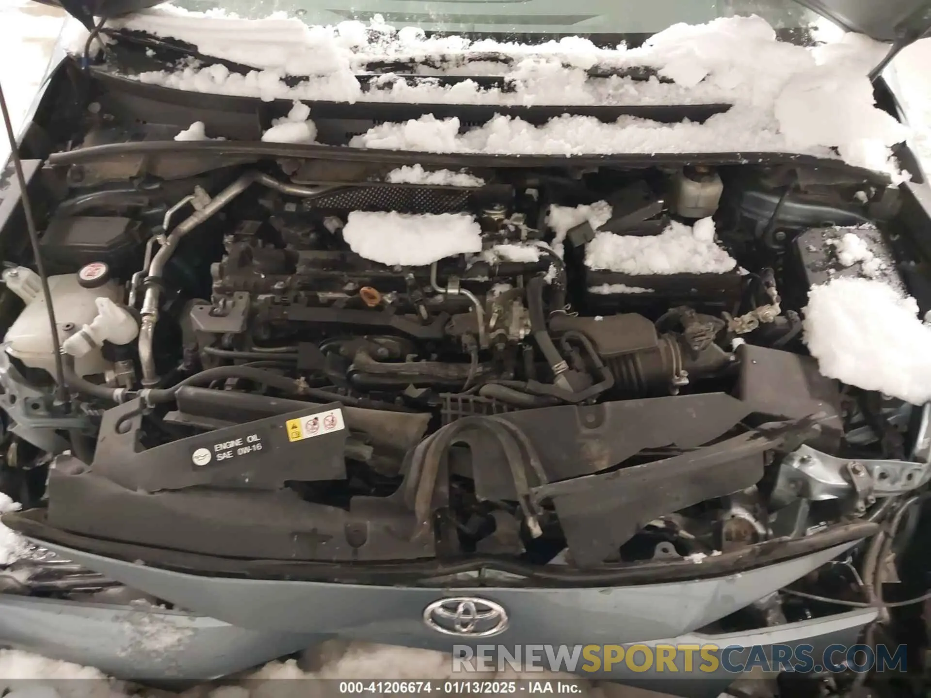 10 Photograph of a damaged car 5YFS4RCE3LP031312 TOYOTA COROLLA 2020