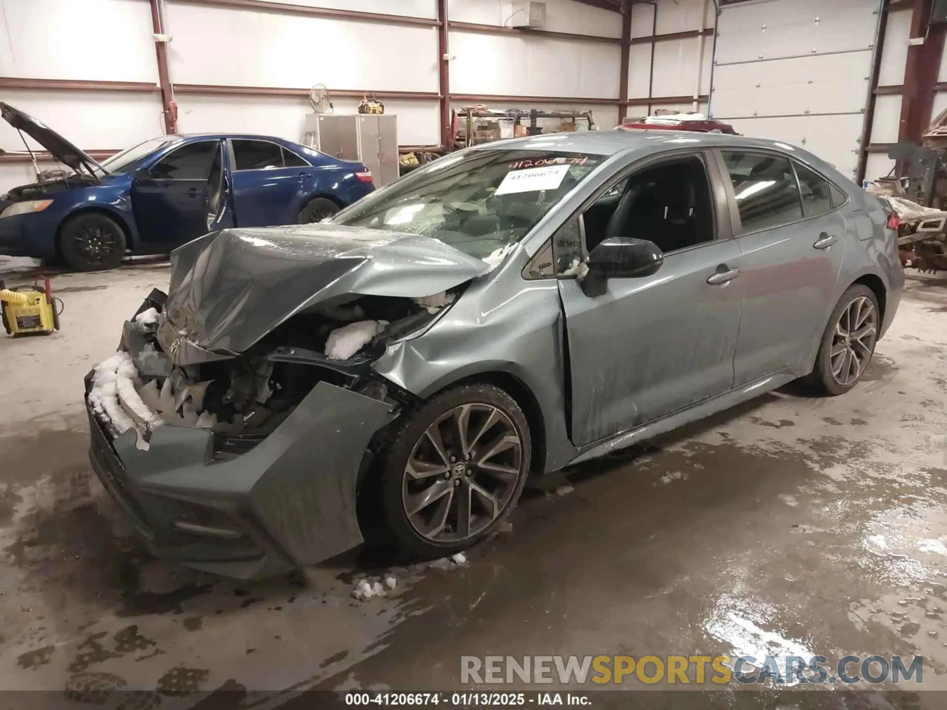 2 Photograph of a damaged car 5YFS4RCE3LP031312 TOYOTA COROLLA 2020