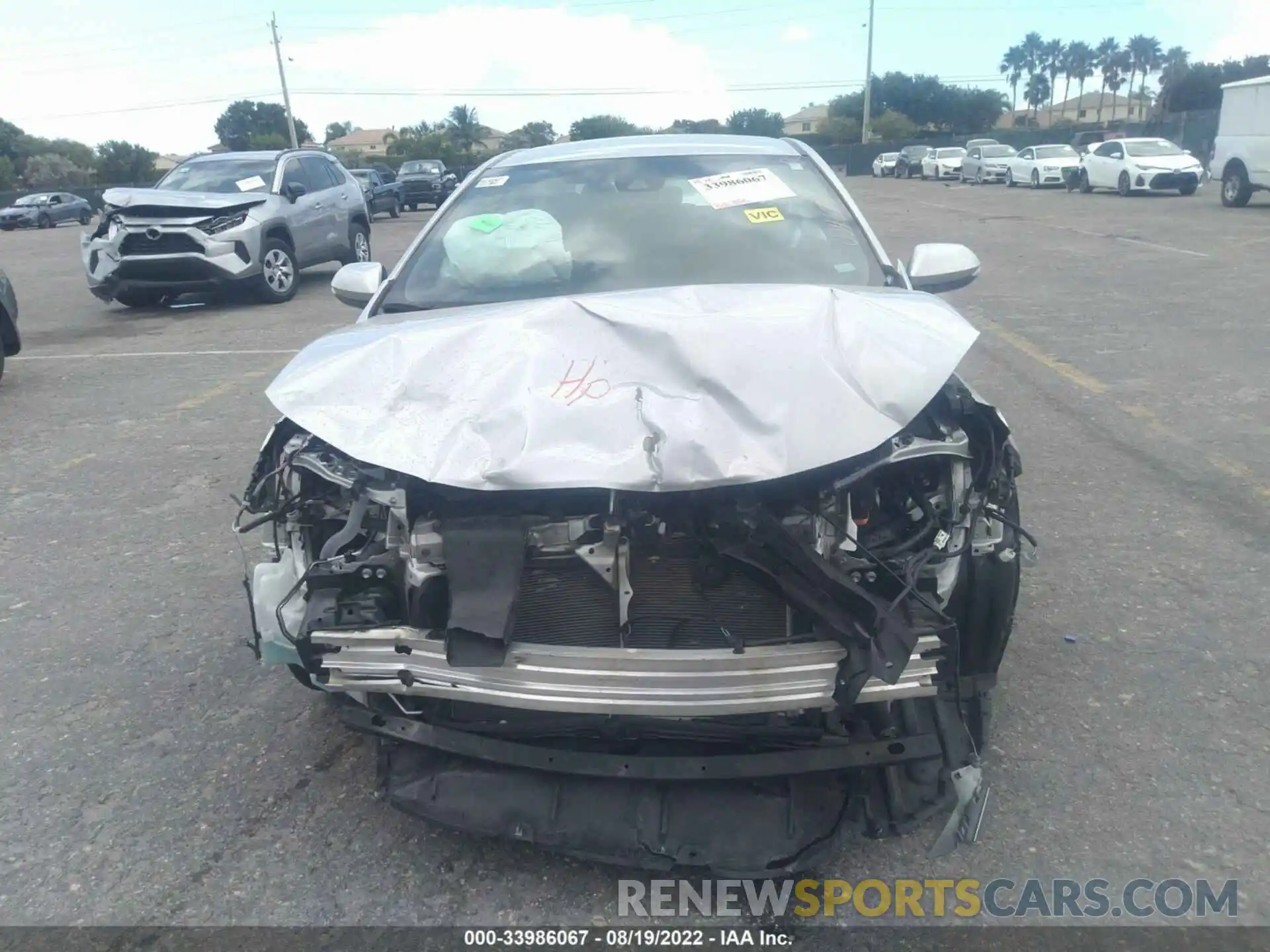 6 Photograph of a damaged car 5YFS4RCE3LP034551 TOYOTA COROLLA 2020