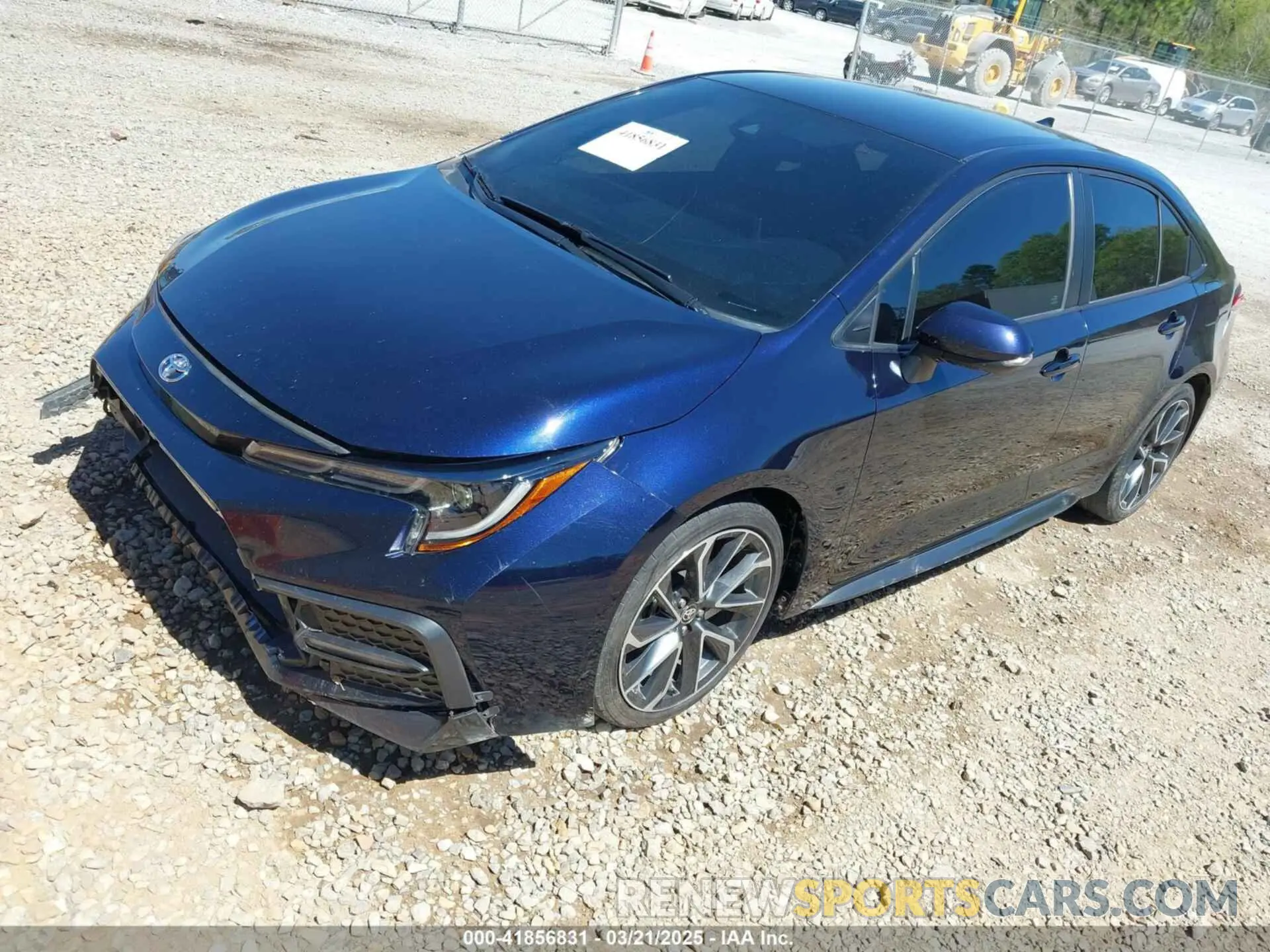 2 Photograph of a damaged car 5YFS4RCE3LP041483 TOYOTA COROLLA 2020