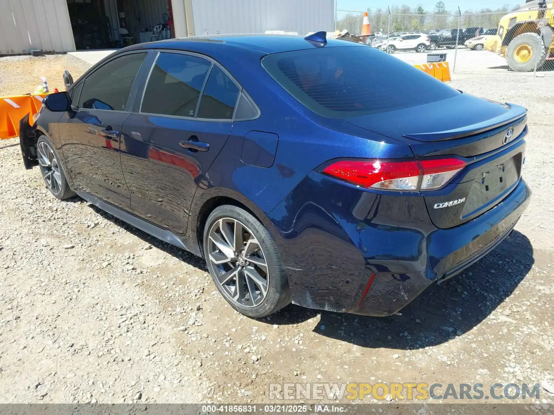 3 Photograph of a damaged car 5YFS4RCE3LP041483 TOYOTA COROLLA 2020