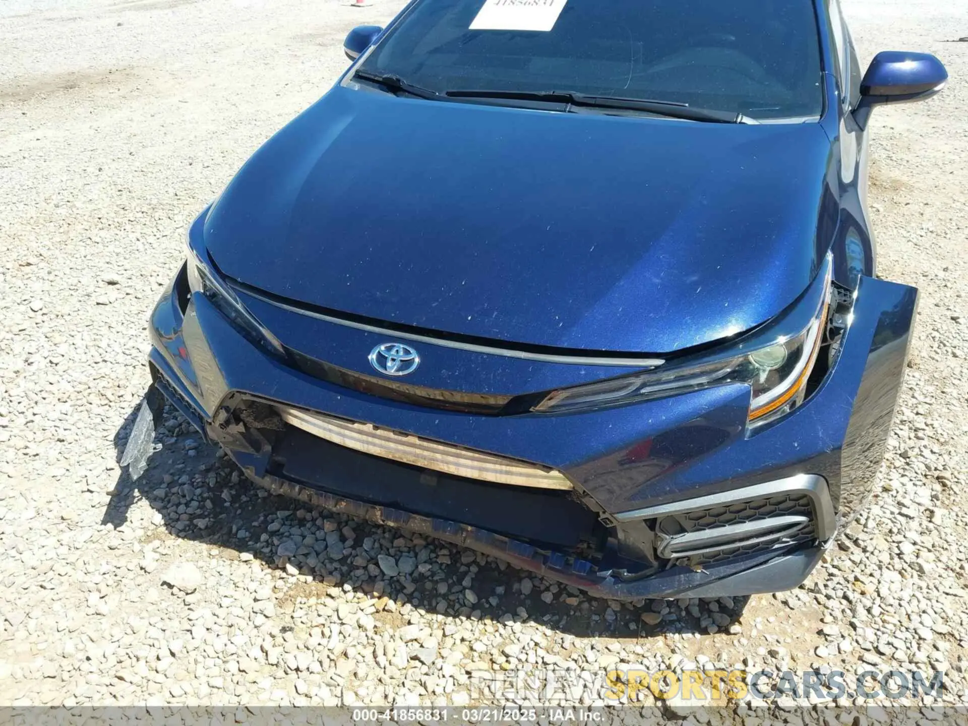 6 Photograph of a damaged car 5YFS4RCE3LP041483 TOYOTA COROLLA 2020