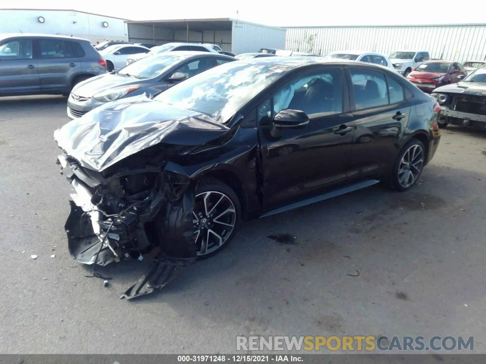 2 Photograph of a damaged car 5YFS4RCE3LP046313 TOYOTA COROLLA 2020