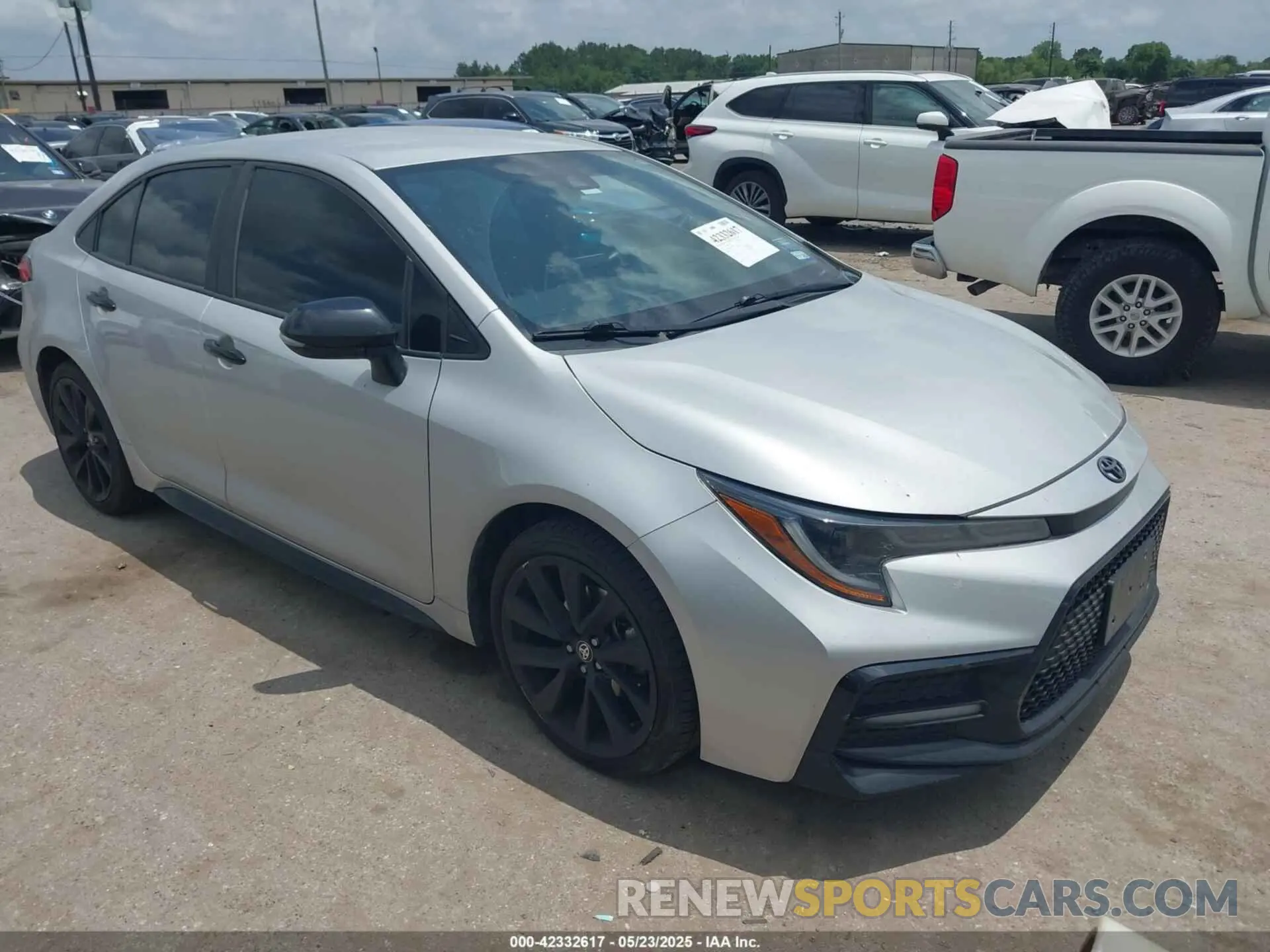 1 Photograph of a damaged car 5YFS4RCE3LP046389 TOYOTA COROLLA 2020