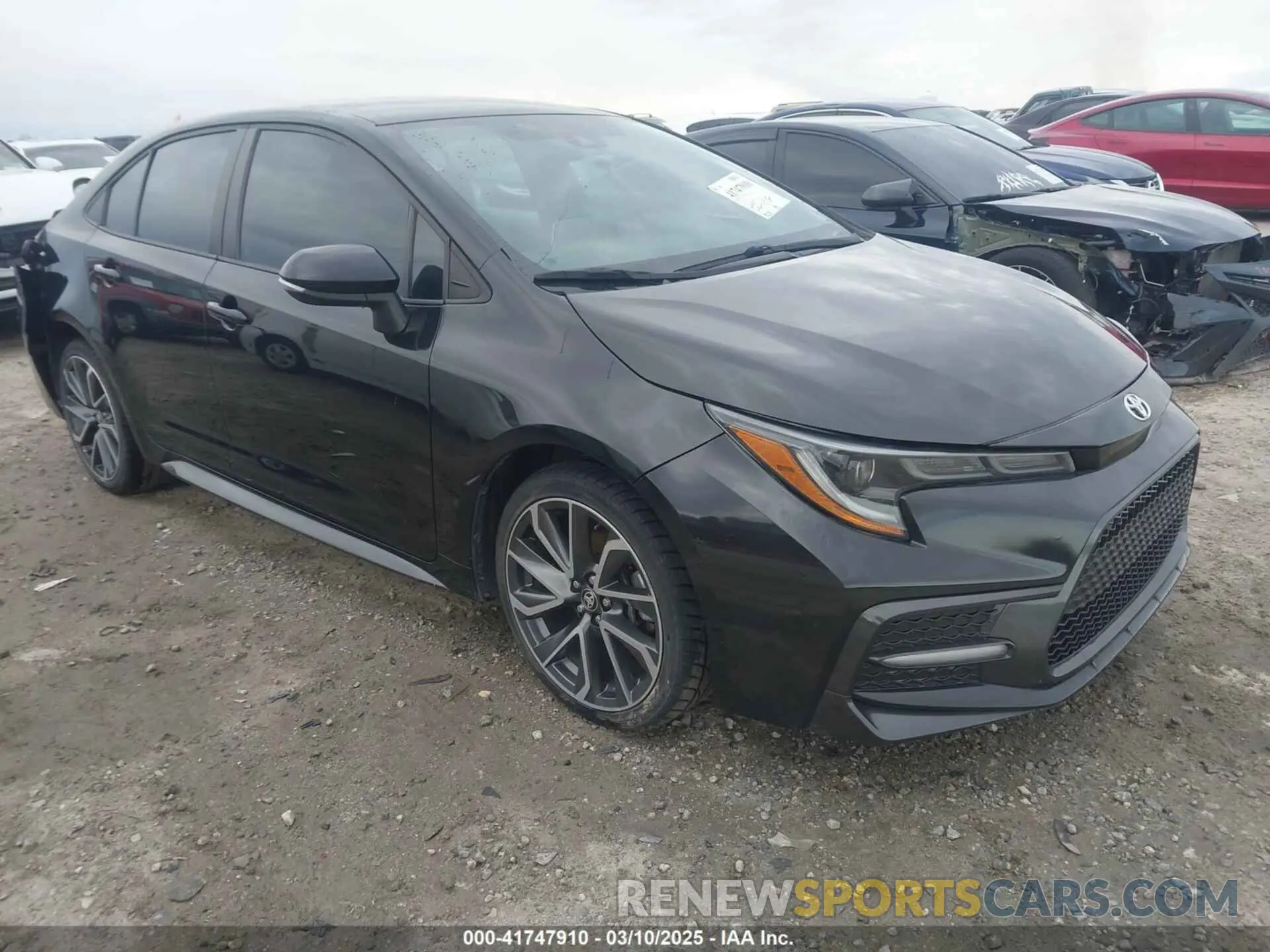 1 Photograph of a damaged car 5YFS4RCE3LP051561 TOYOTA COROLLA 2020