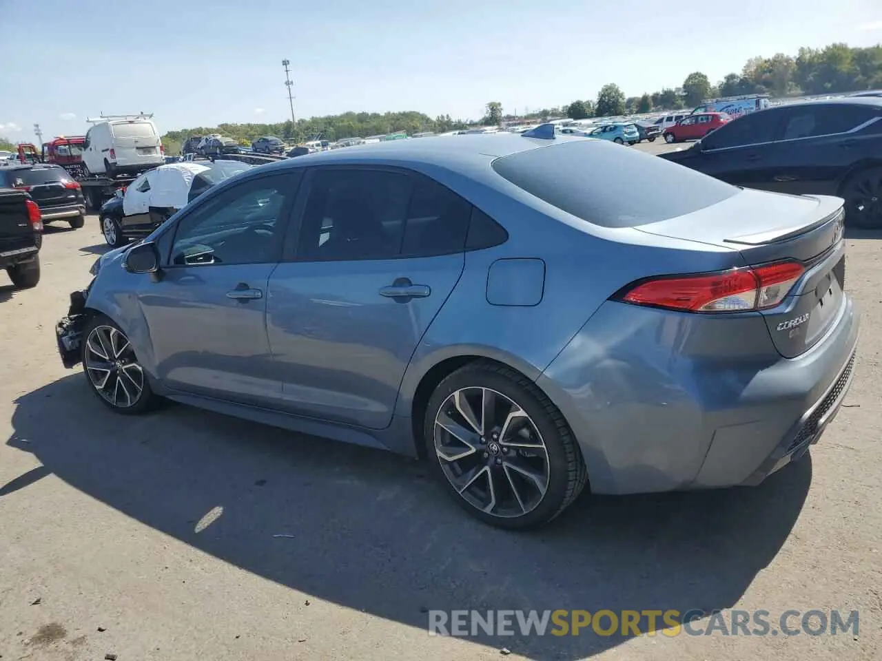 2 Photograph of a damaged car 5YFS4RCE4LP014261 TOYOTA COROLLA 2020