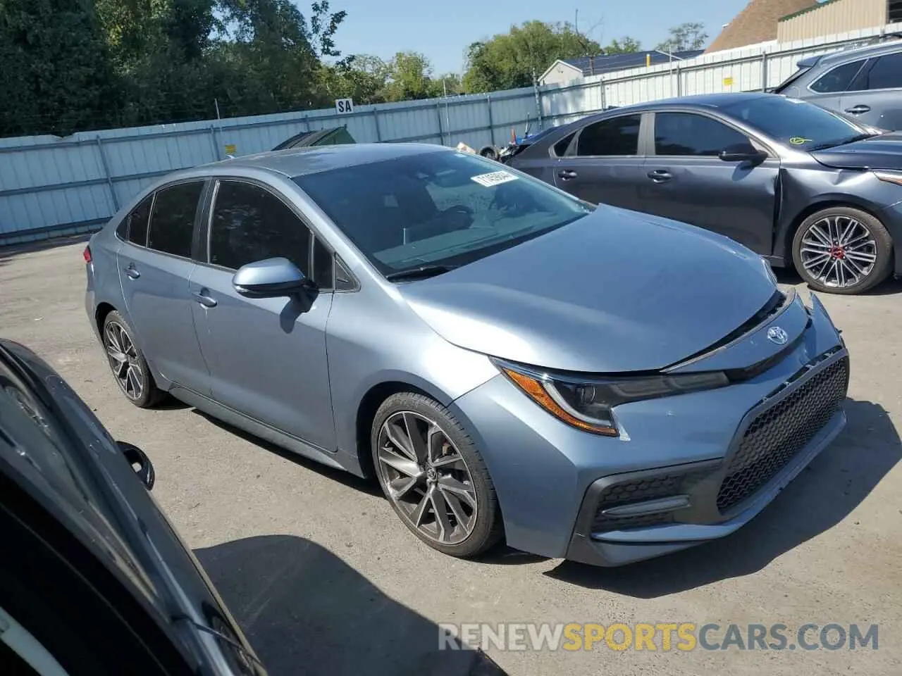 4 Photograph of a damaged car 5YFS4RCE4LP014261 TOYOTA COROLLA 2020