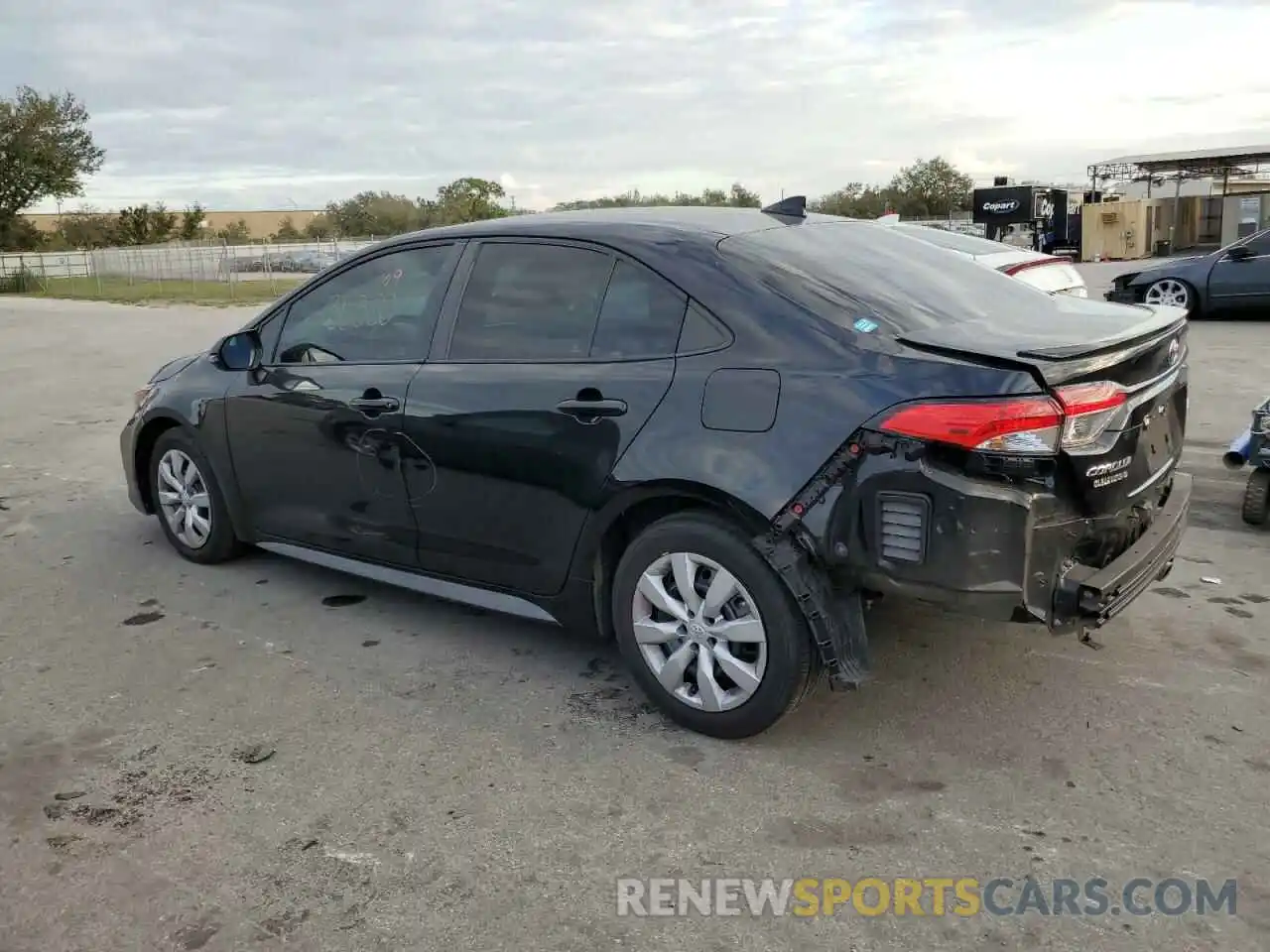 2 Photograph of a damaged car 5YFS4RCE4LP032176 TOYOTA COROLLA 2020