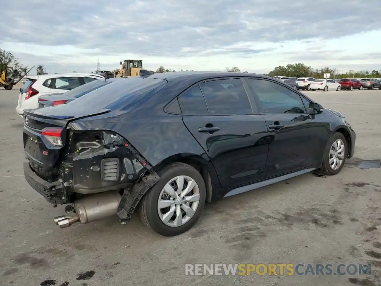 3 Photograph of a damaged car 5YFS4RCE4LP032176 TOYOTA COROLLA 2020