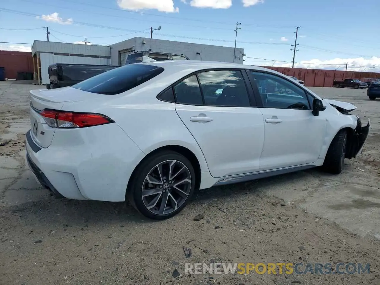 3 Photograph of a damaged car 5YFS4RCE4LP035577 TOYOTA COROLLA 2020