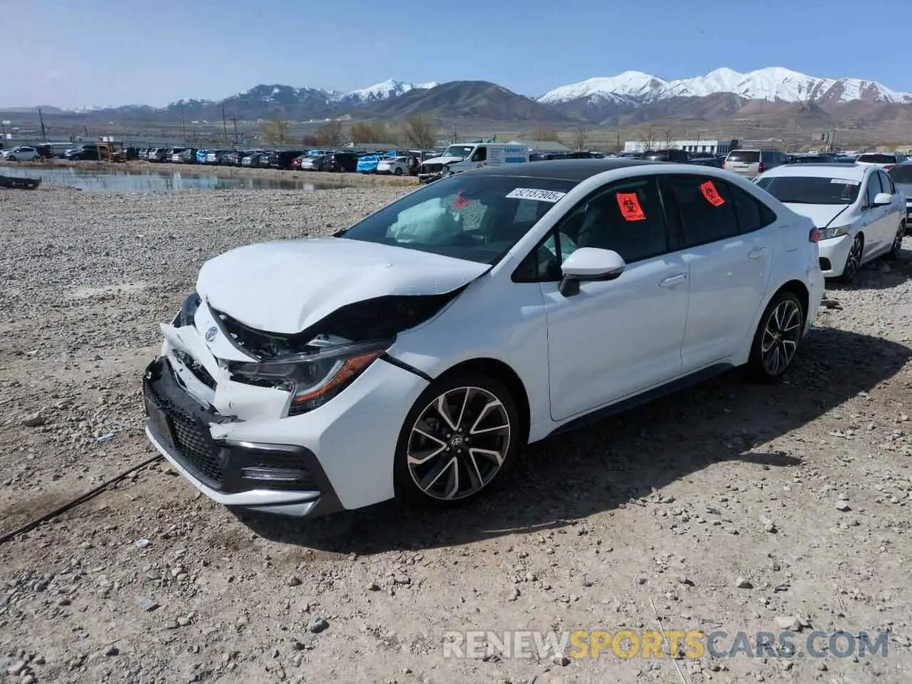 1 Photograph of a damaged car 5YFS4RCE4LP039239 TOYOTA COROLLA 2020