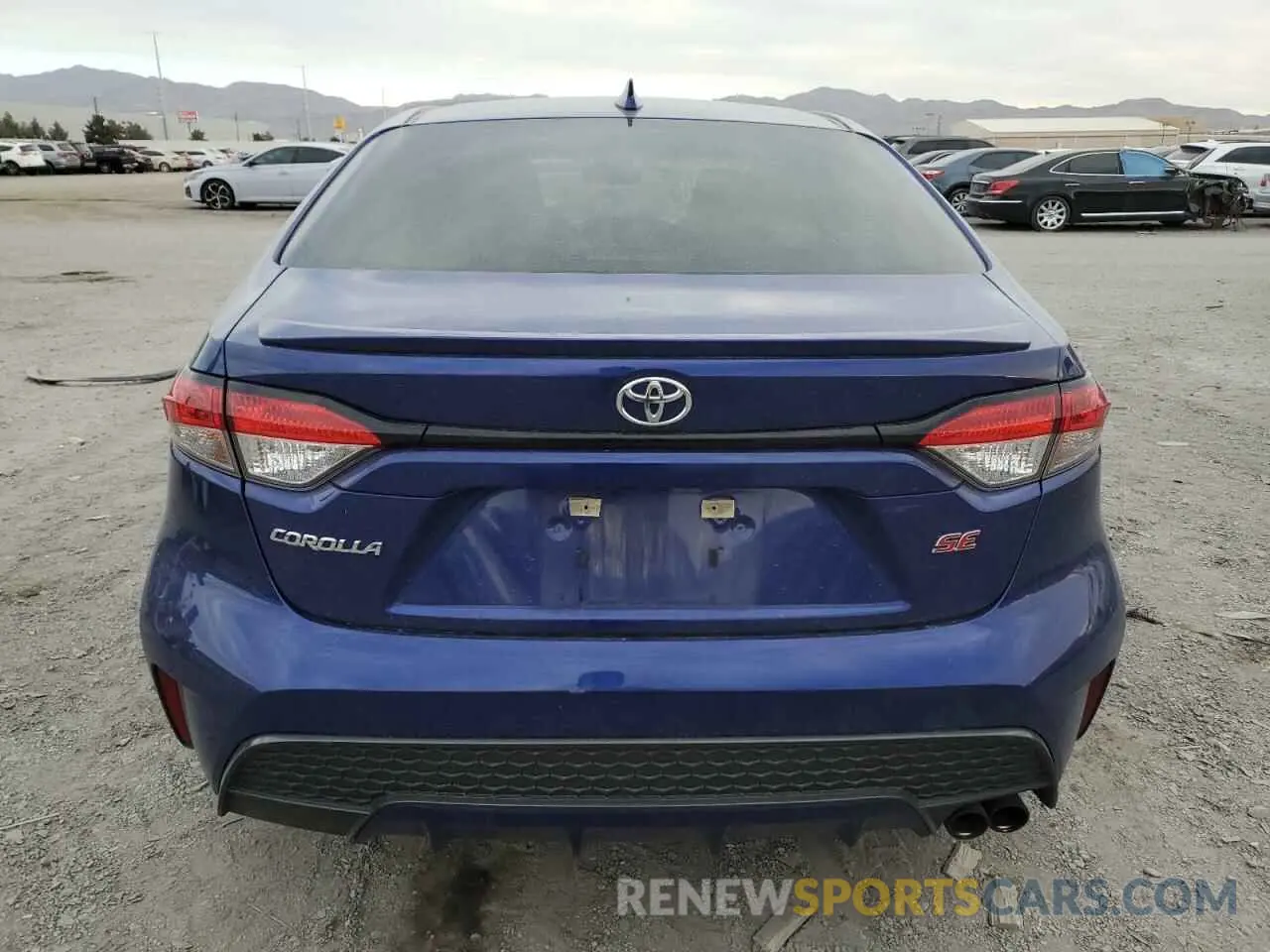 6 Photograph of a damaged car 5YFS4RCE4LP039886 TOYOTA COROLLA 2020