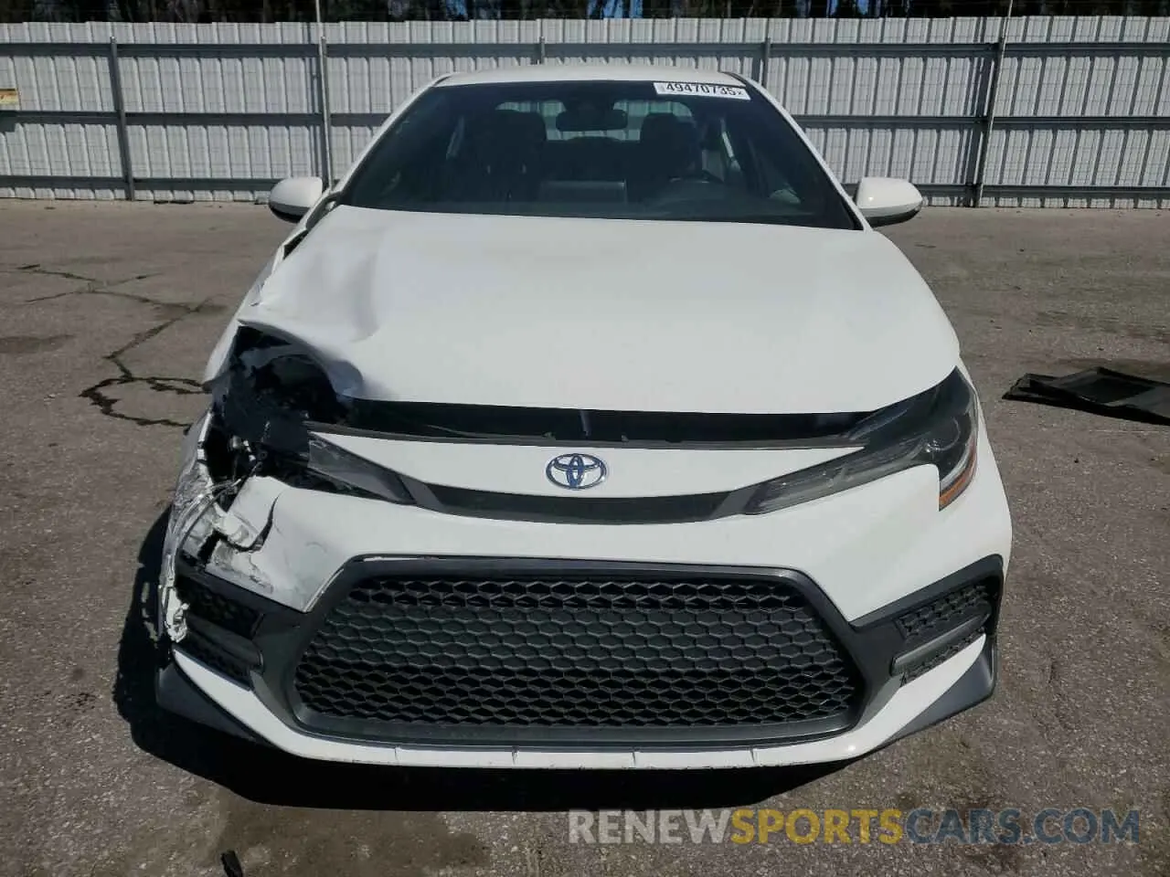 5 Photograph of a damaged car 5YFS4RCE4LP041184 TOYOTA COROLLA 2020